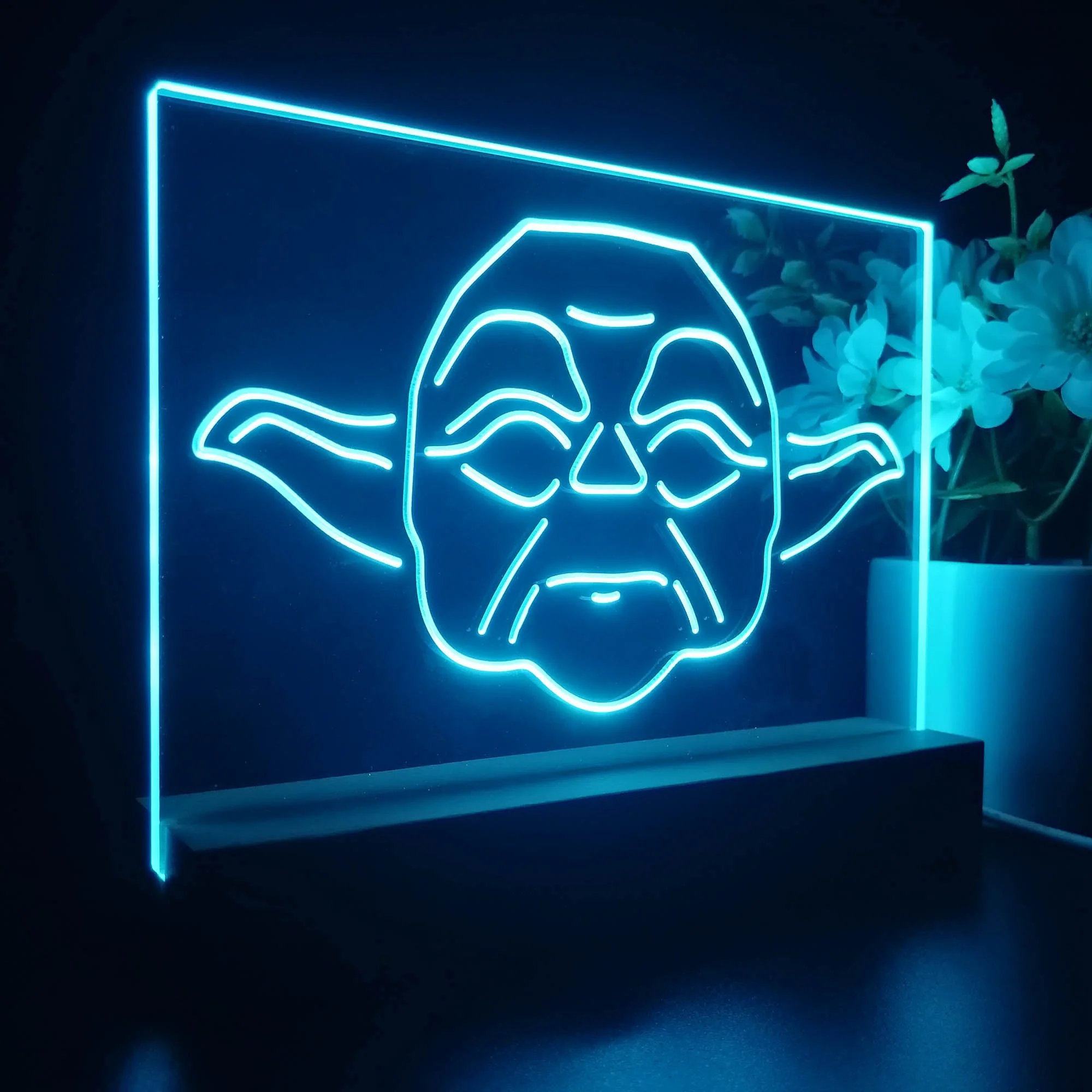 Stars Wars Yoda 3D Illusion Night Light Desk Lamp - Image 7
