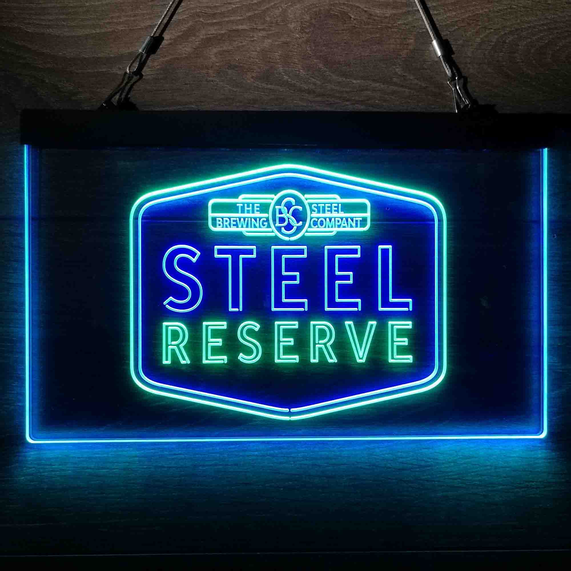Steel Reserve Brewing Co.  Neon-Like LED Sign - Image 12