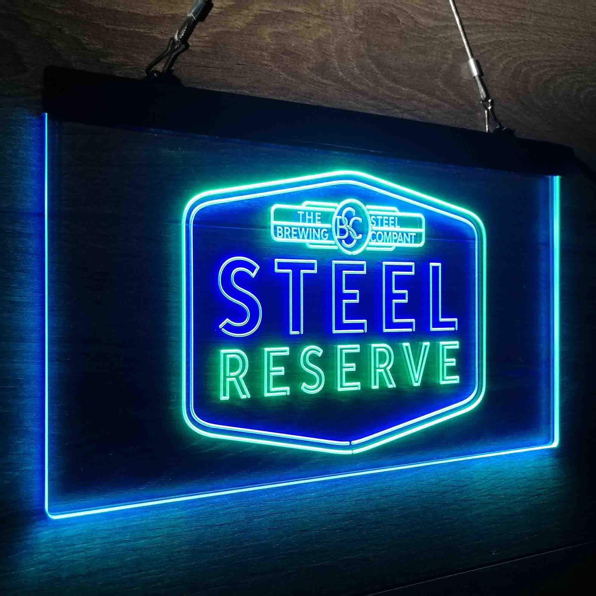Steel Reserve Brewing Co.  Neon-Like LED Sign - Image 25