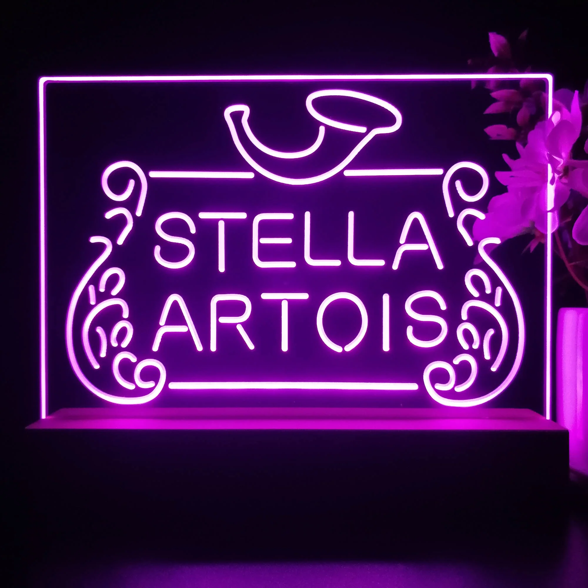 Stella Artois Beer Club Neon Sign Pub Bar Lamp - Image 2