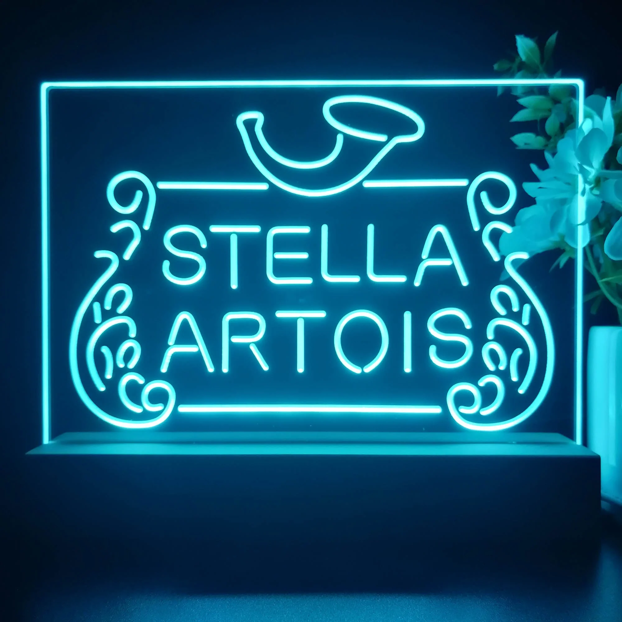 Stella Artois Beer Club Neon Sign Pub Bar Lamp - Image 4