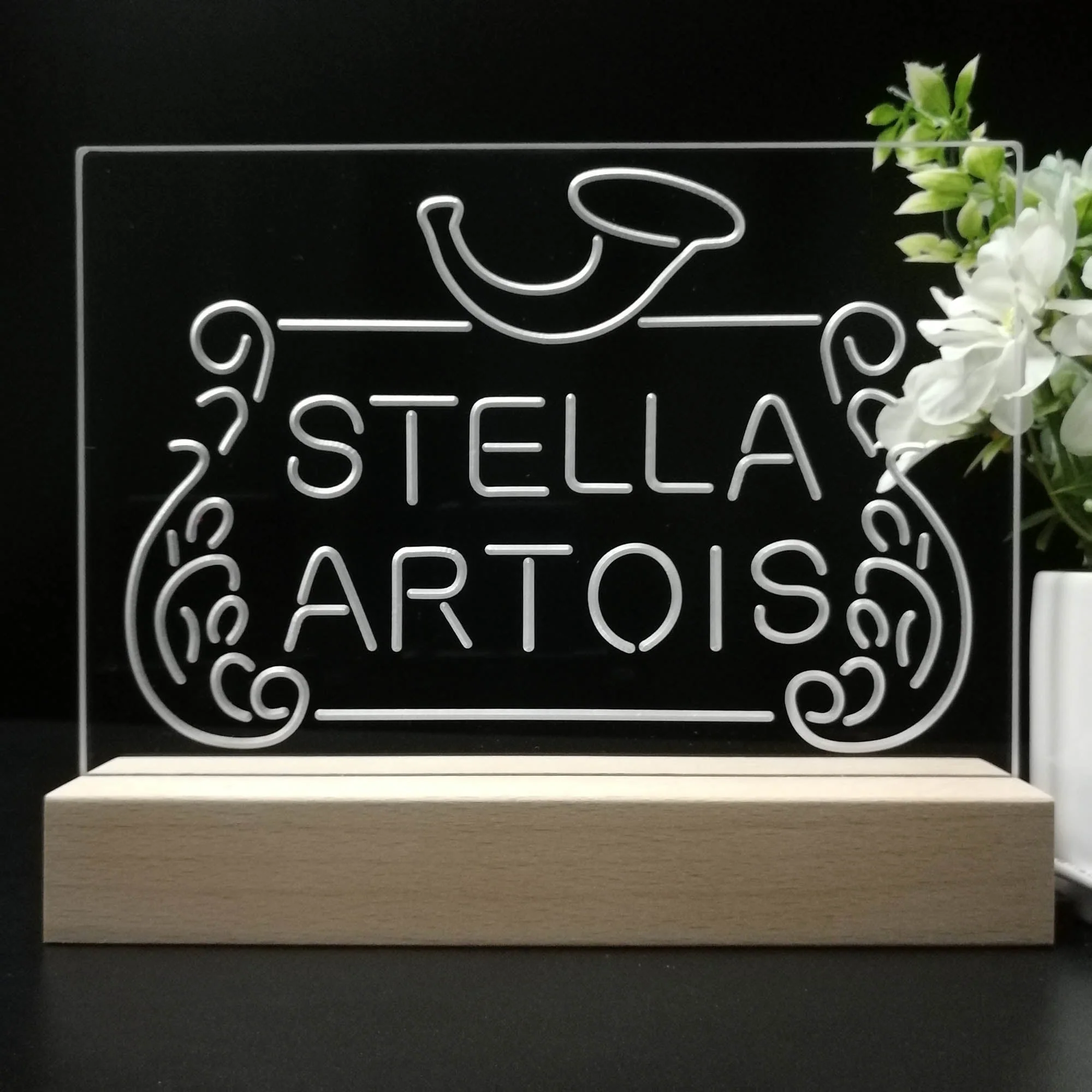 Stella Artois Beer Club Neon Sign Pub Bar Lamp - Image 8