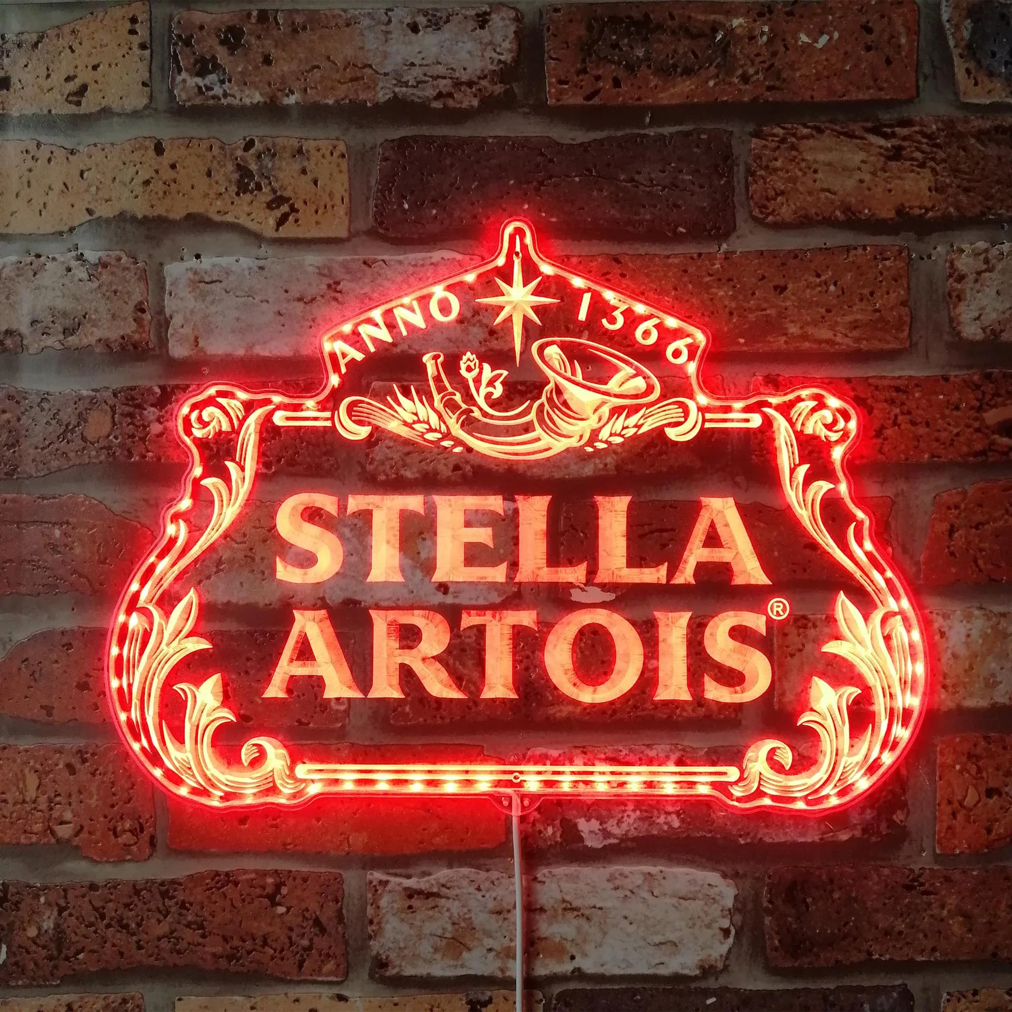 Stellar Artois Neon LED Sign with Dynamic RGB Colors - Image 3