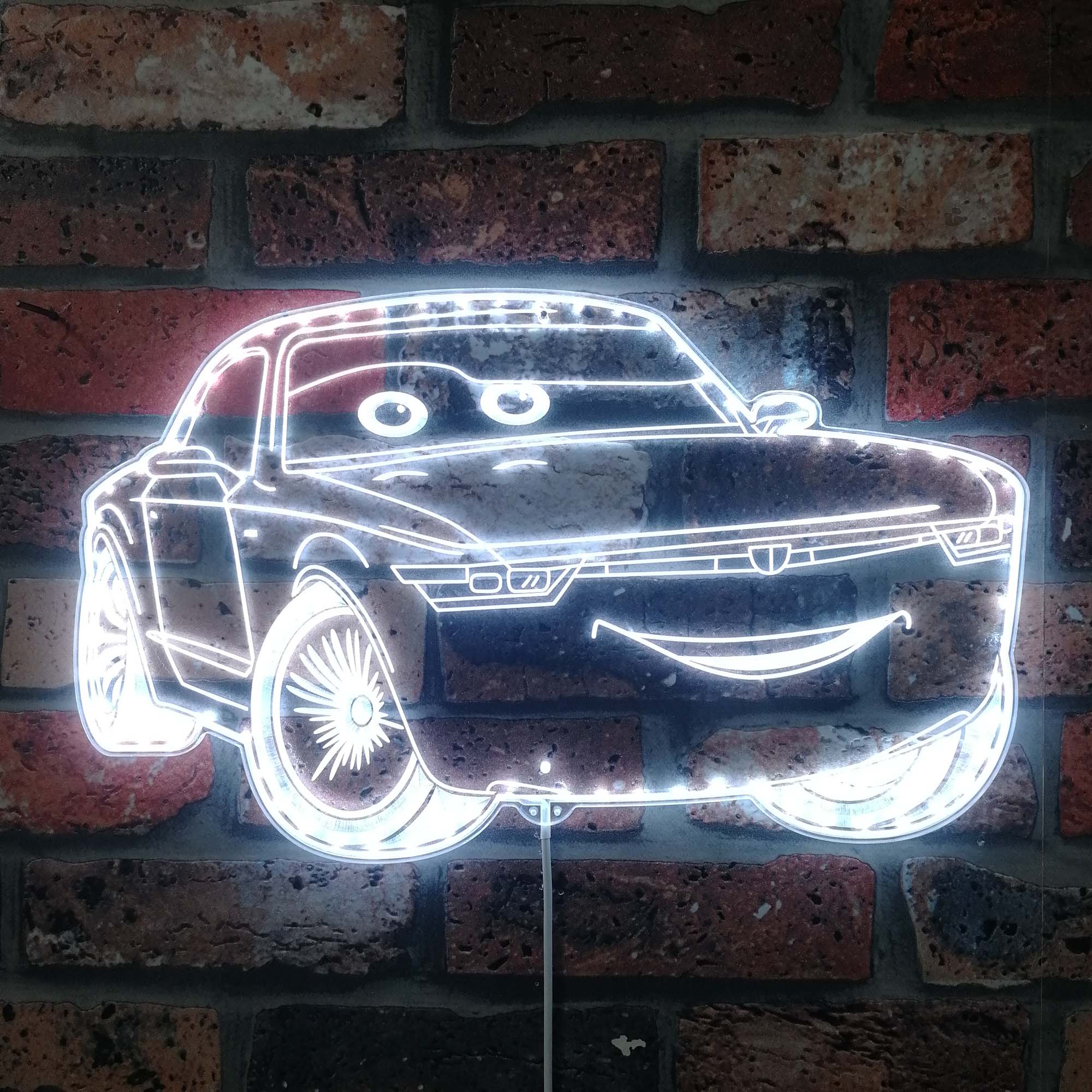Sterling Mcqueen Cartoon Neon LED Sign with Dynamic RGB Colors - Image 4