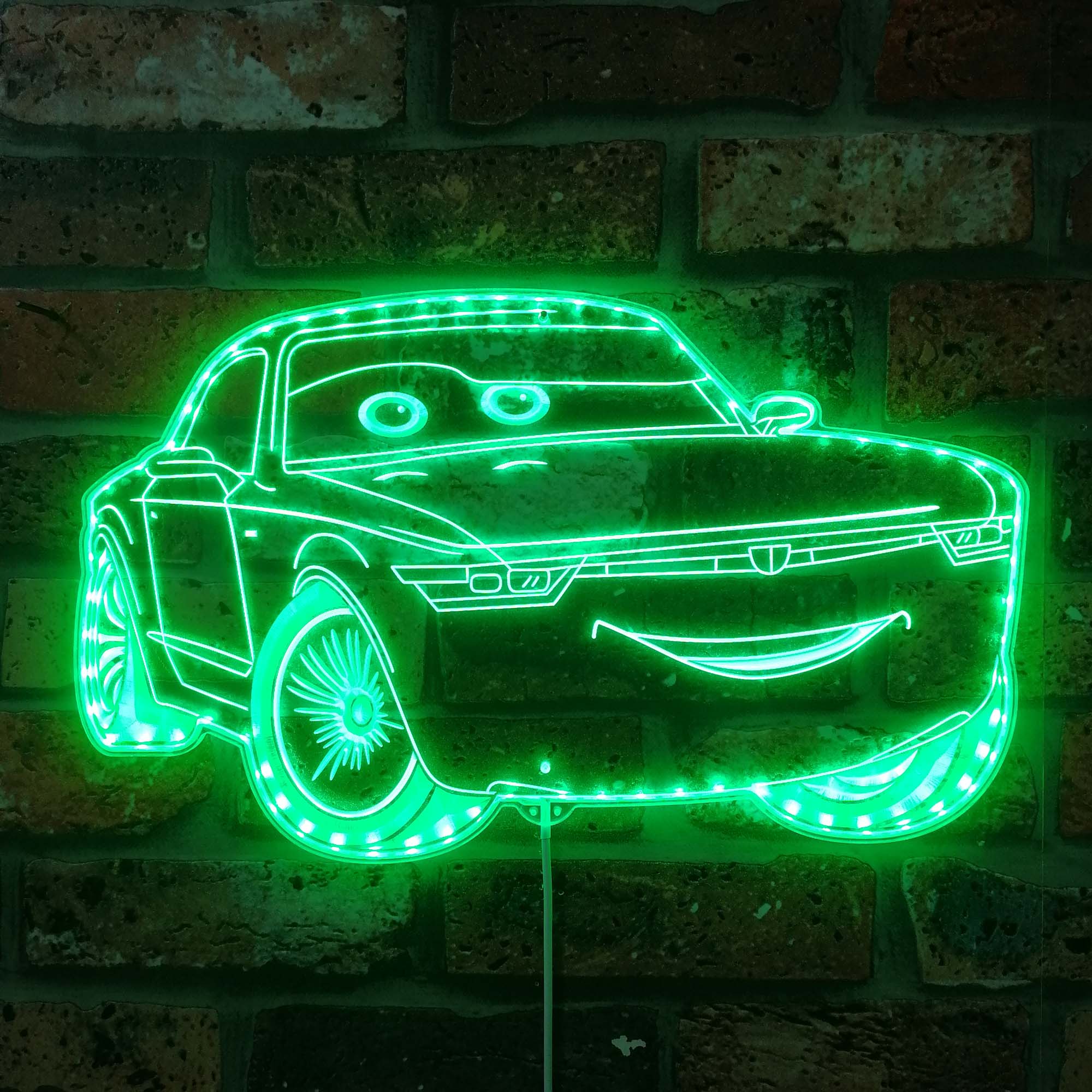 Sterling Mcqueen Cartoon Neon LED Sign with Dynamic RGB Colors - Image 5