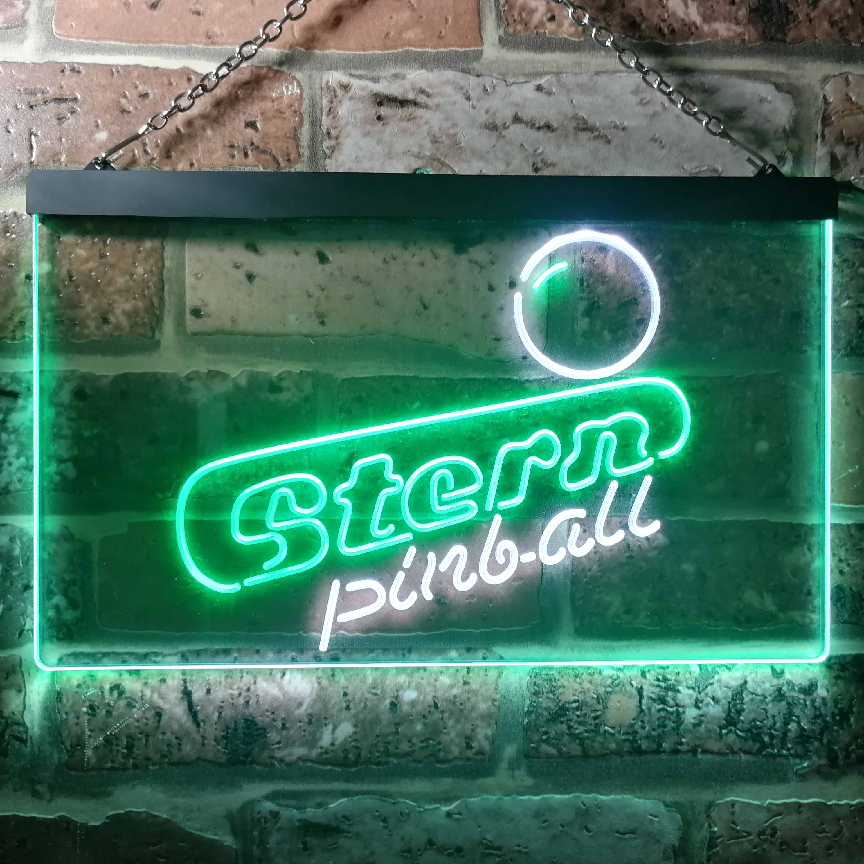 Stern Pinball Game Room Man Keller LED Neon Sign - Image 12