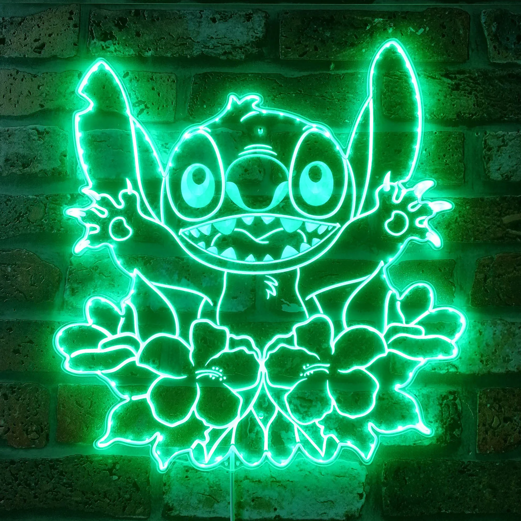 Stitch Neon LED Sign with Dynamic RGB Colors - Image 6