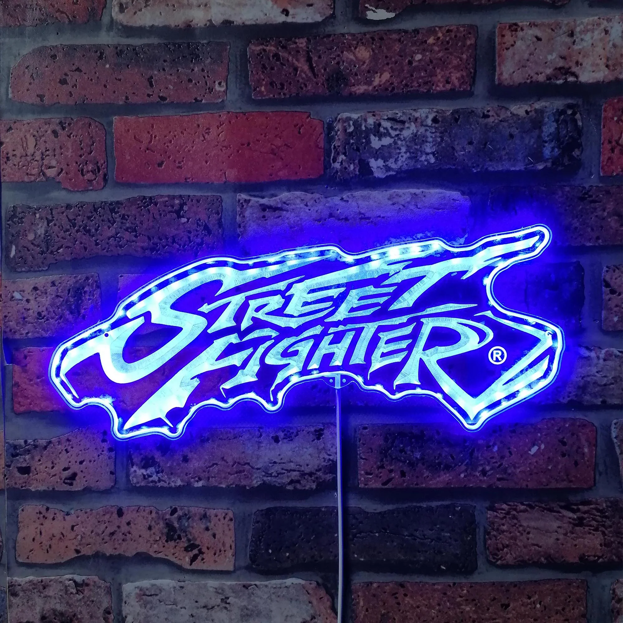 Street Fighter 6 Game Room RGB Edge Lit LED Sign - Image 4