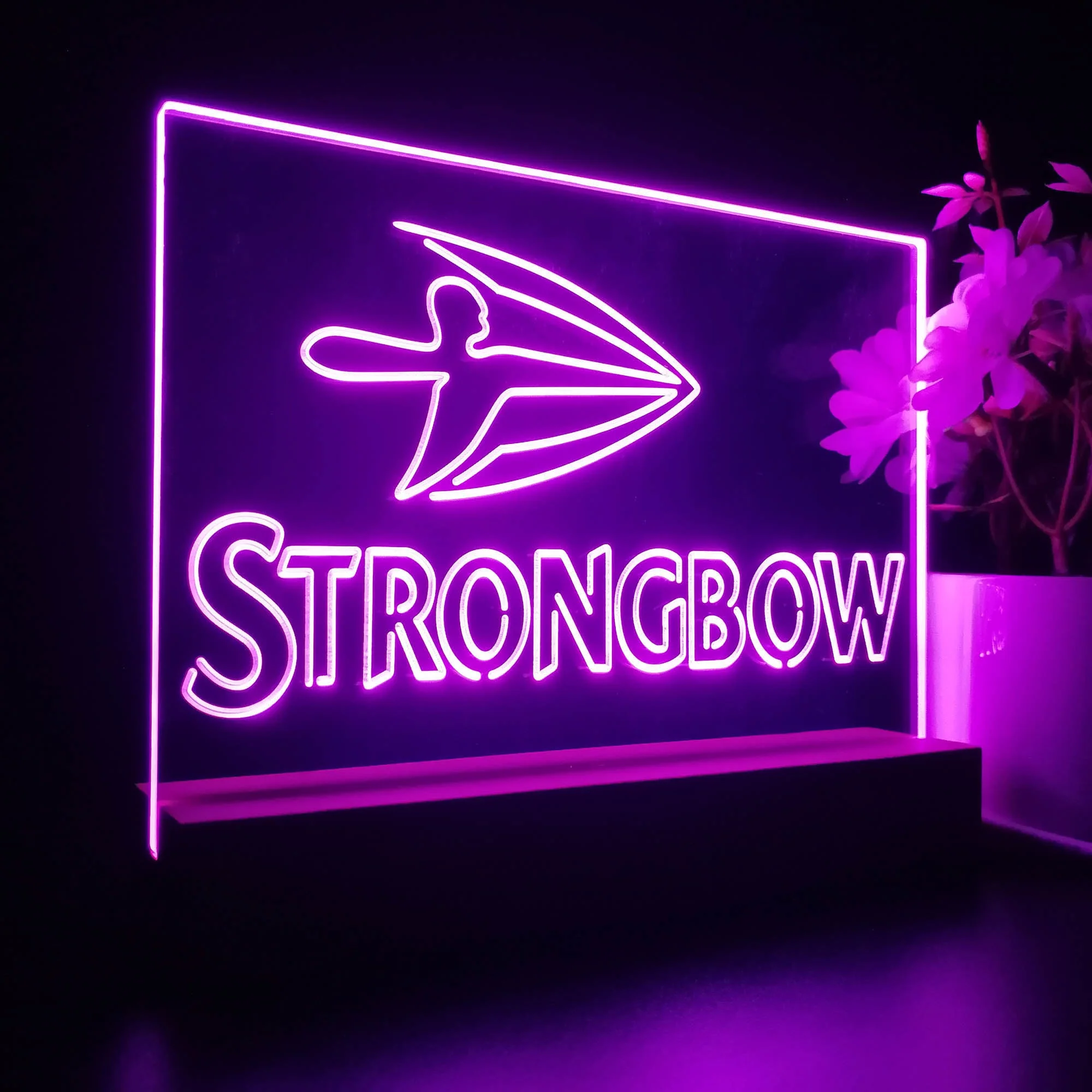 Strongbow Beer Neon Sign Pub Bar Lamp - Image 7