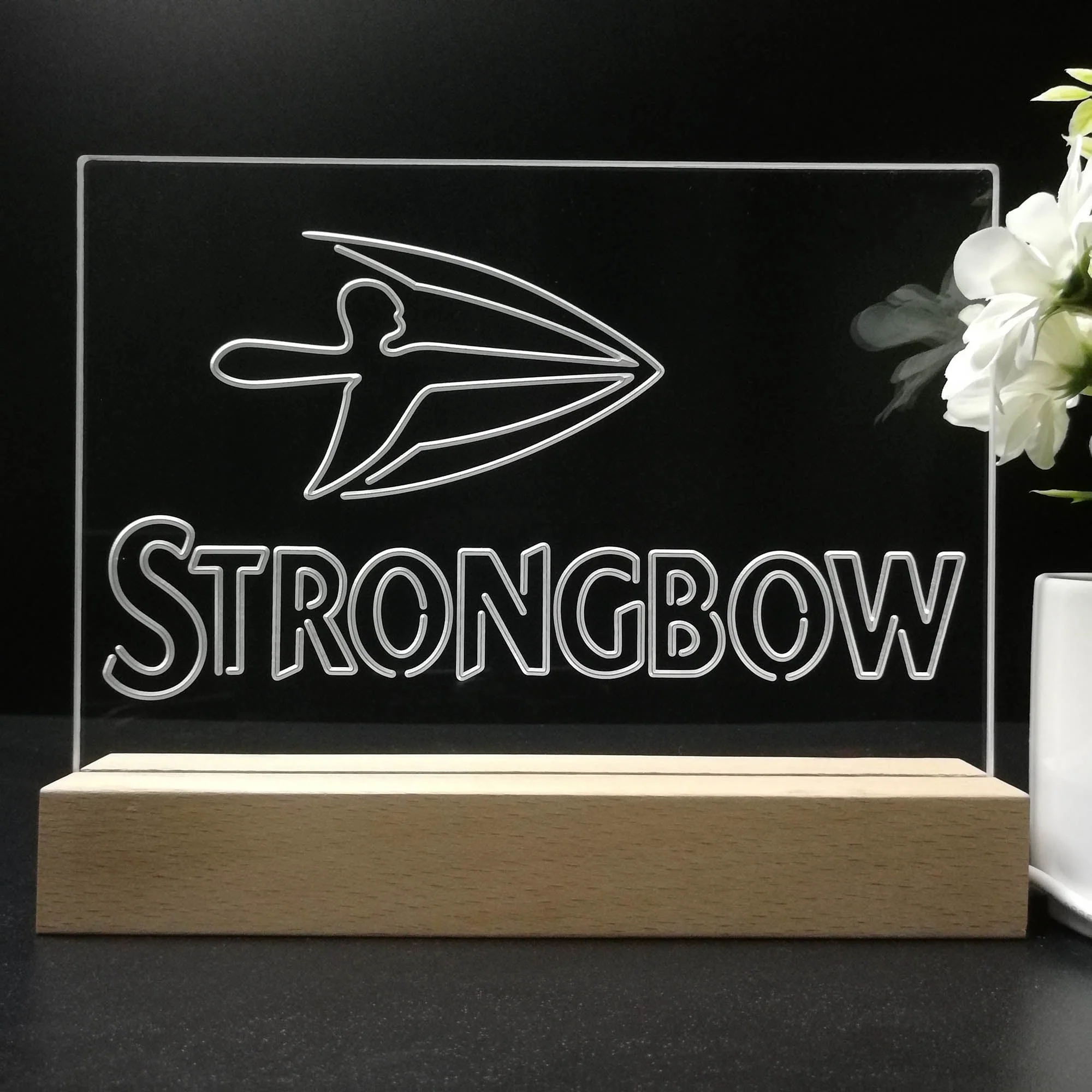 Strongbow Beer Neon Sign Pub Bar Lamp - Image 8
