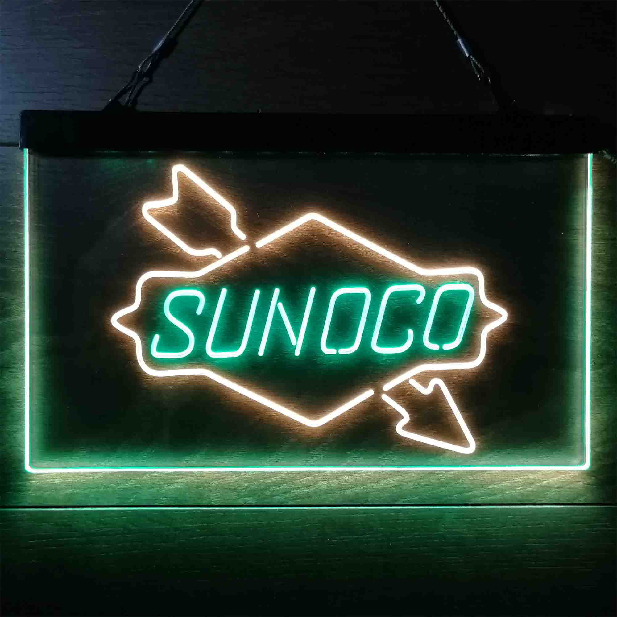 Sunoco Gas Gasoline Neon-Like LED Sign