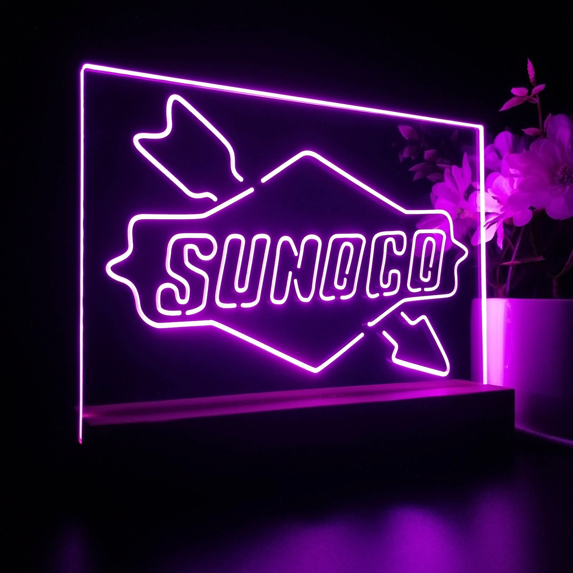 Sunoco Motor 3D Illusion Night Light Desk Lamp - Image 5