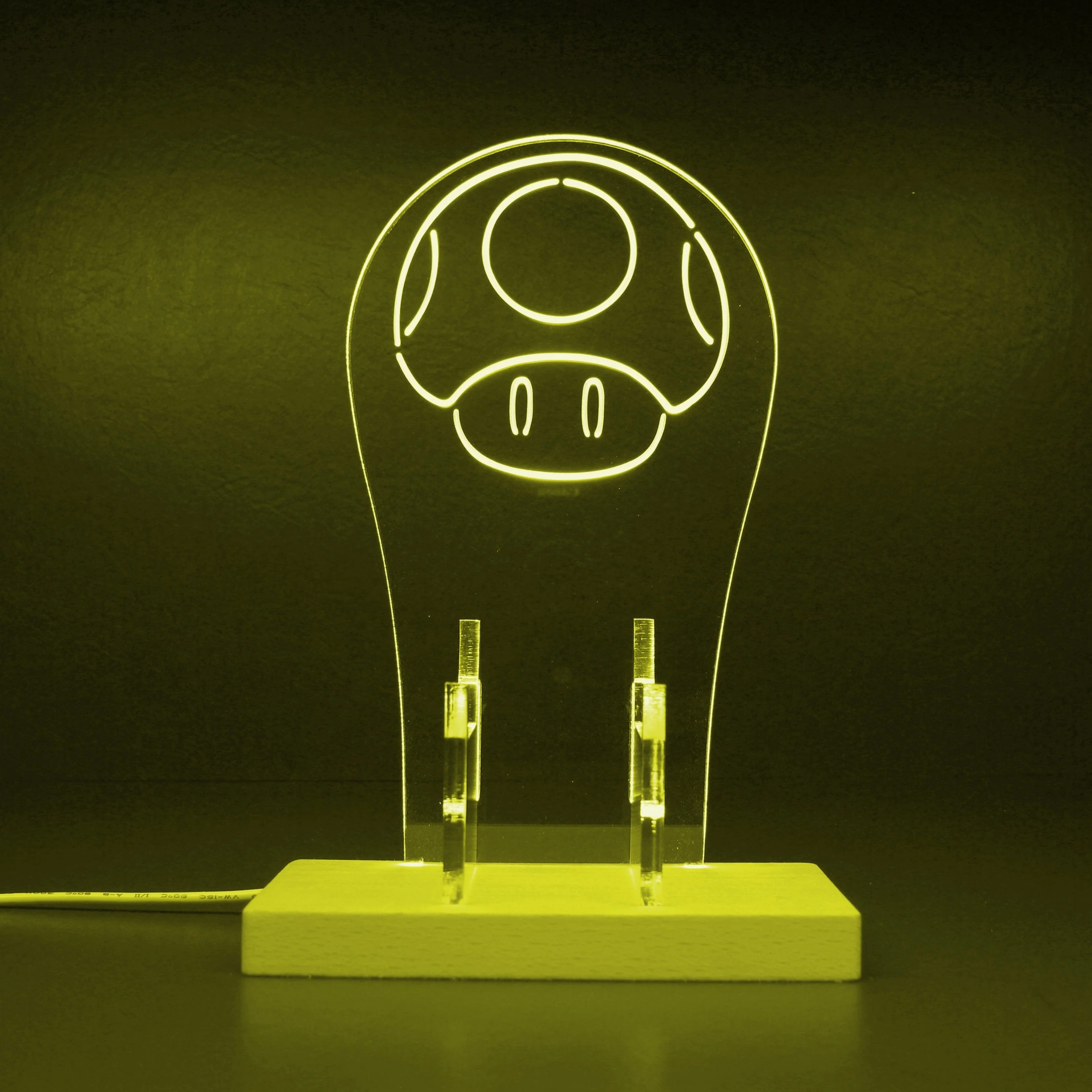 Super Mario Mushroom LED Gaming Headset Controller Stand - Image 7