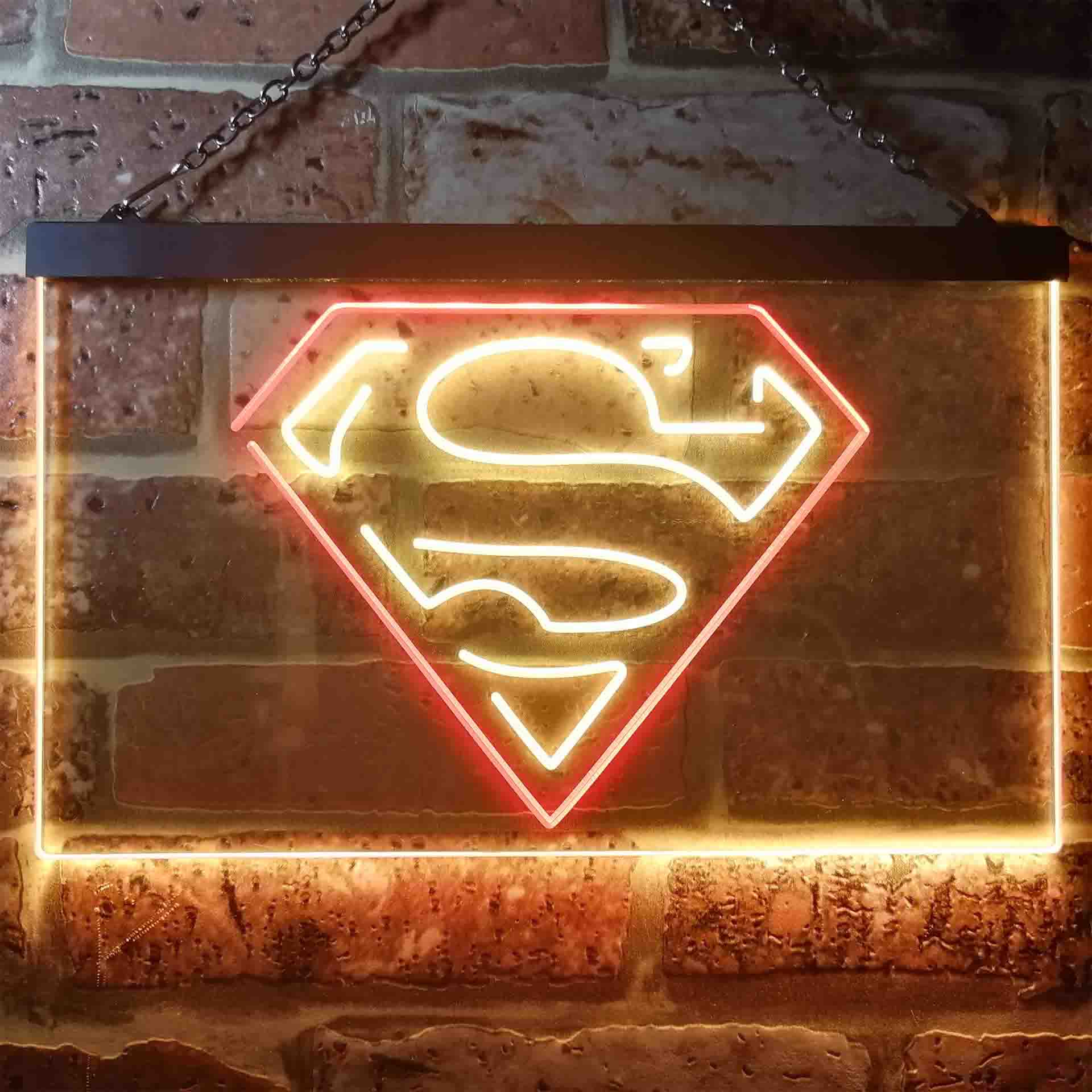 Superman Hero LED Neon Sign - Image 12