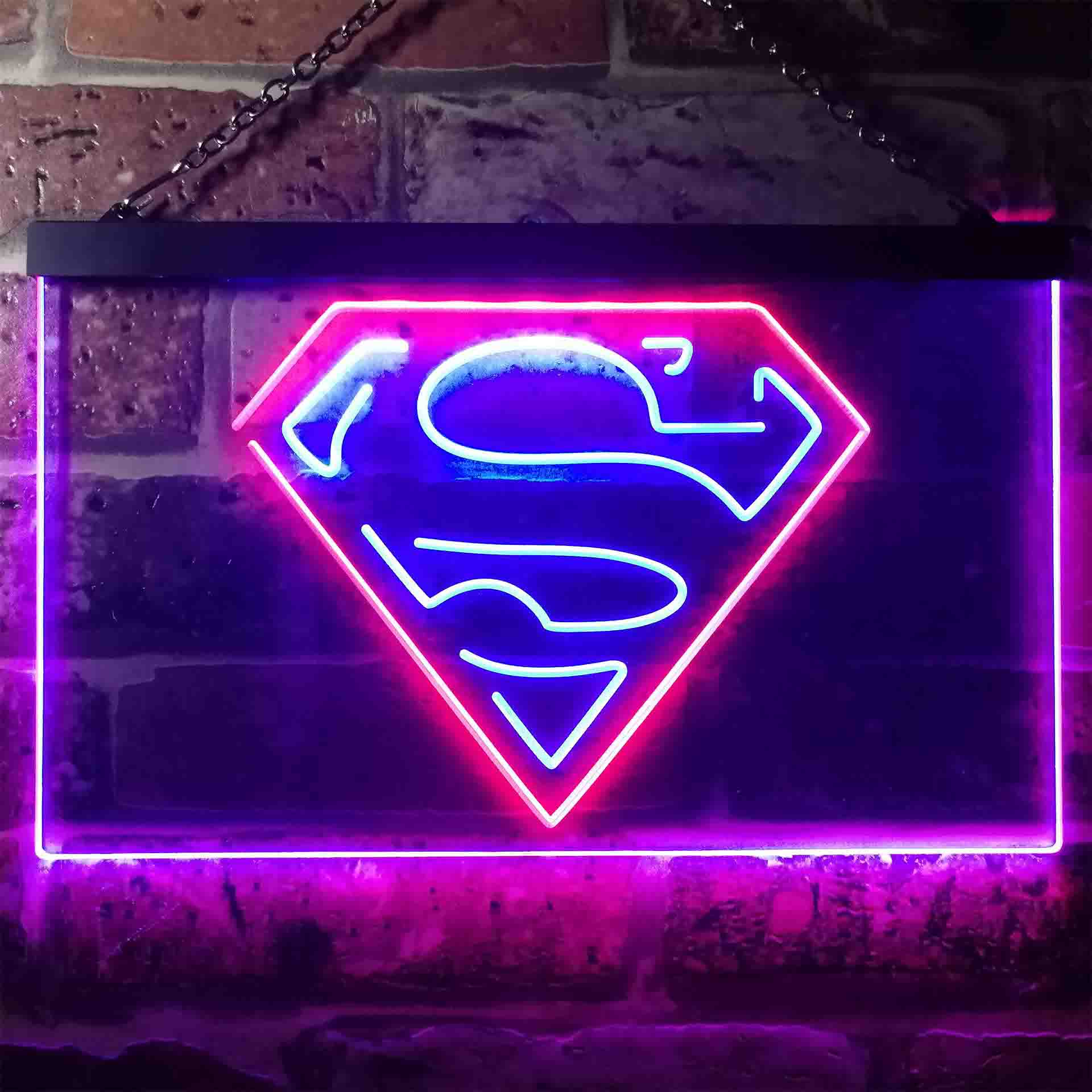 Superman Hero LED Neon Sign - Image 5