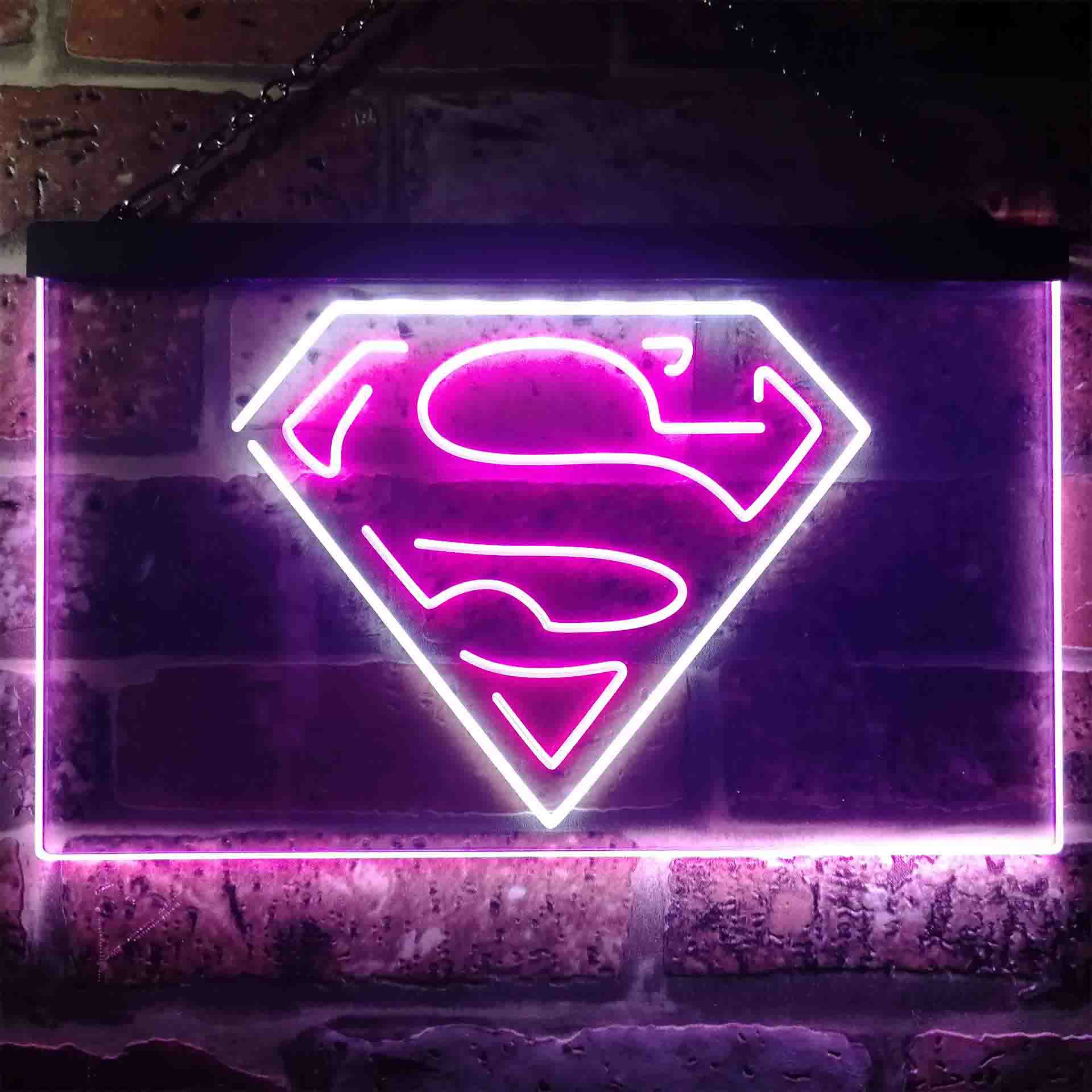 Superman Hero LED Neon Sign - Image 7