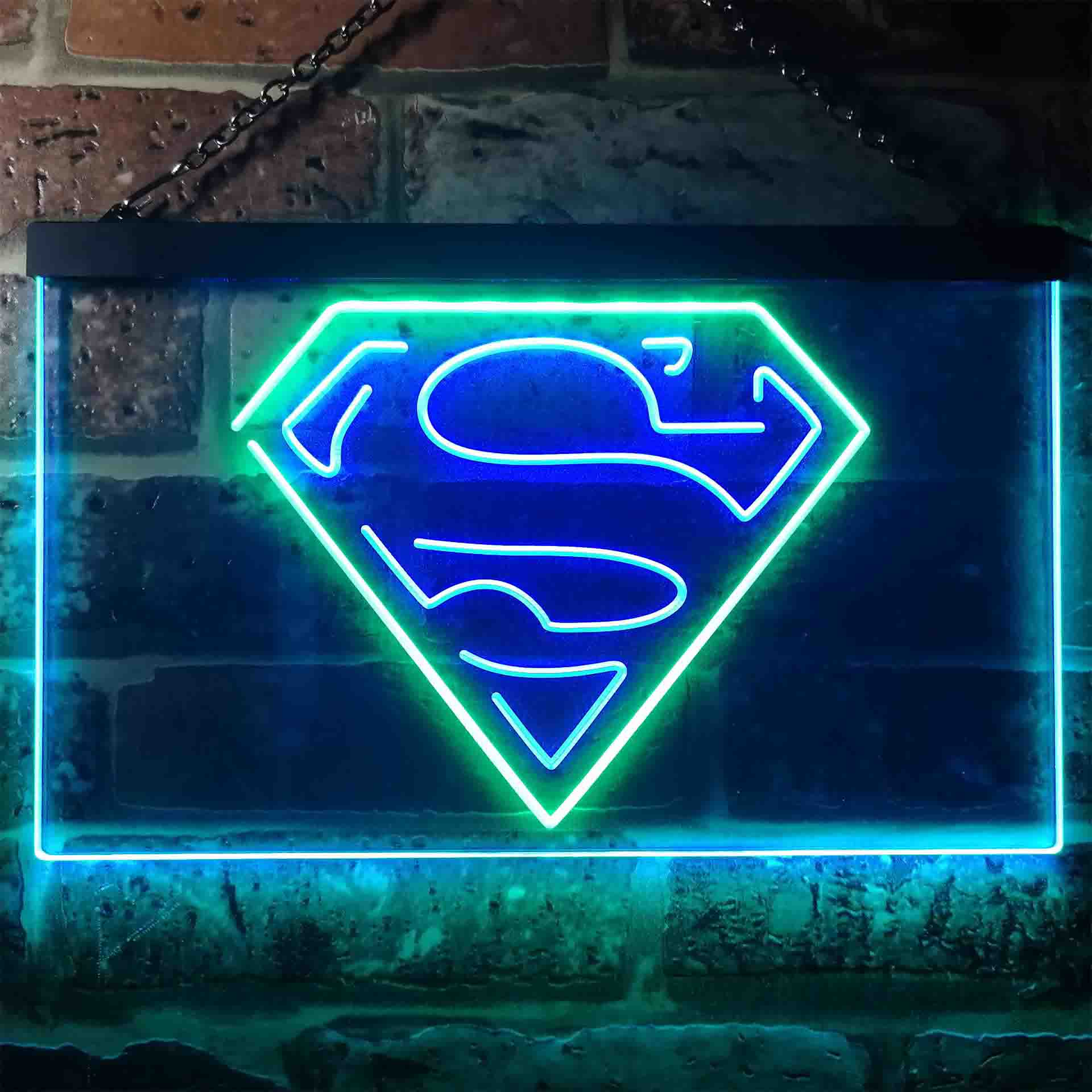Superman Hero LED Neon Sign - Image 9