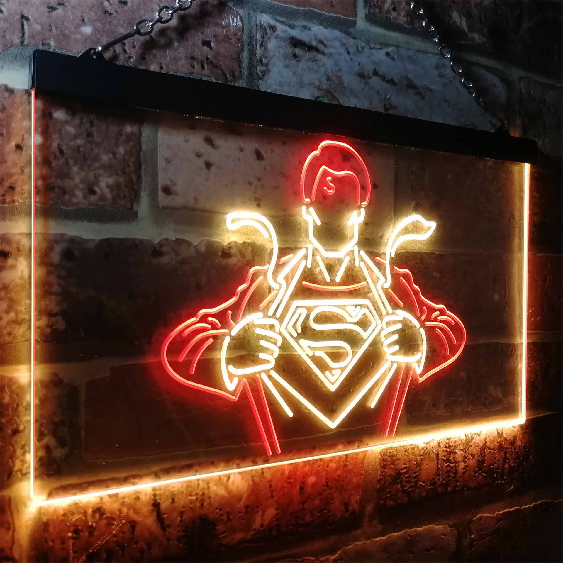Superman Game Room Neon Light LED Sign - Image 23