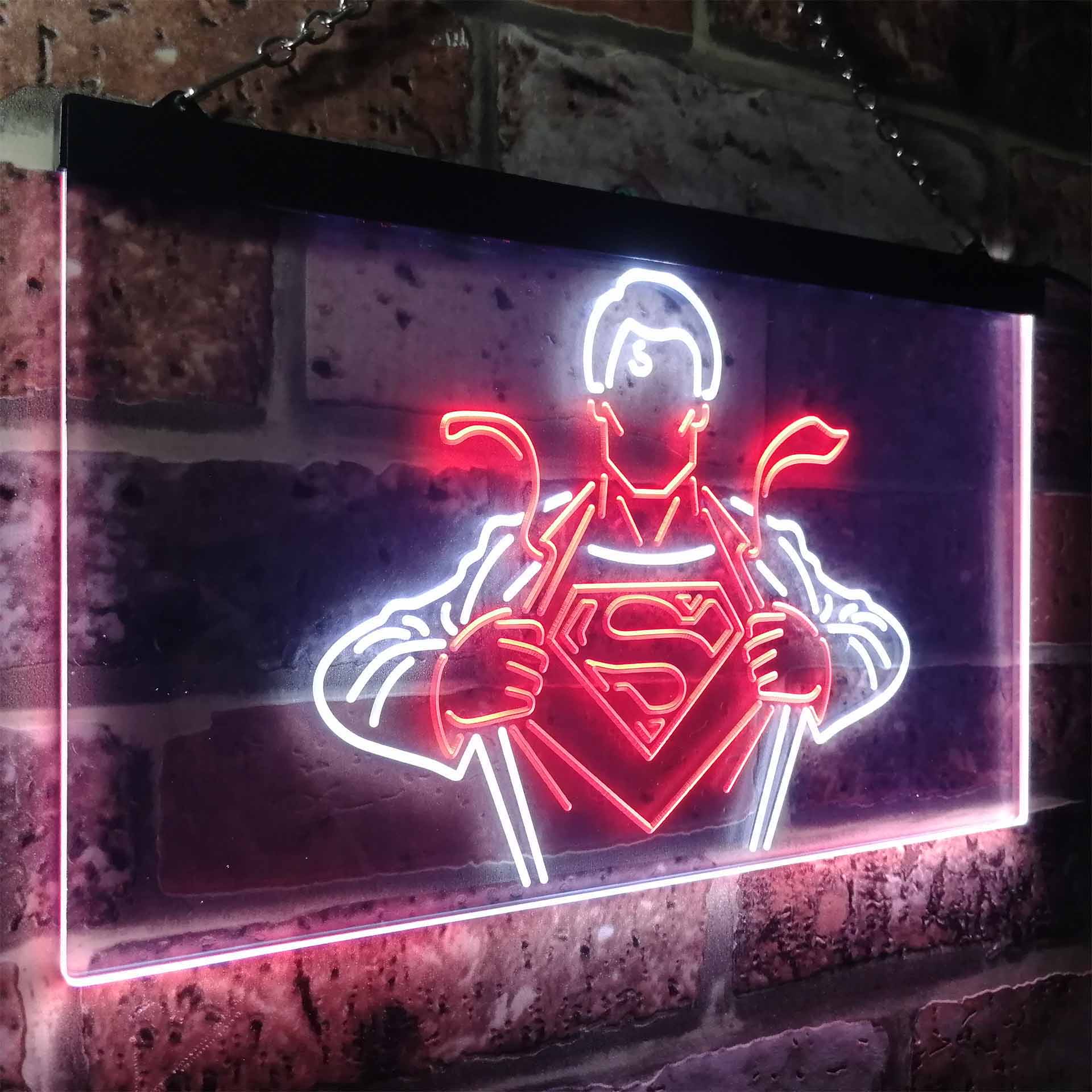 Superman Game Room Neon Light LED Sign - Image 25