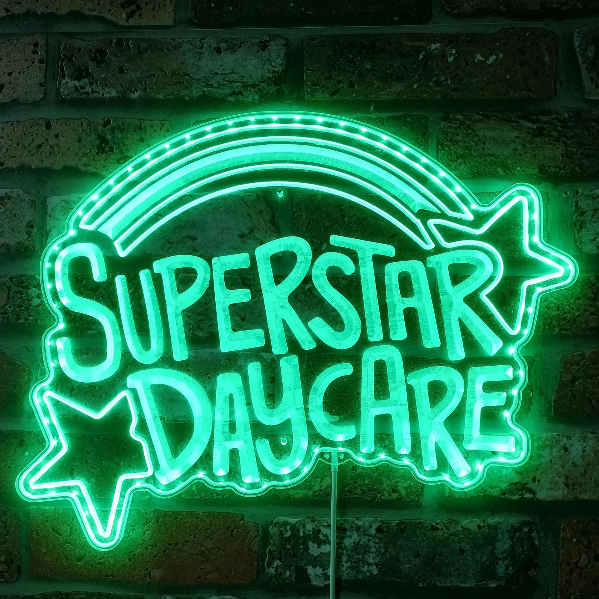 Superstar Daycare FNAF Neon LED Sign with Dynamic RGB Colors - Image 6