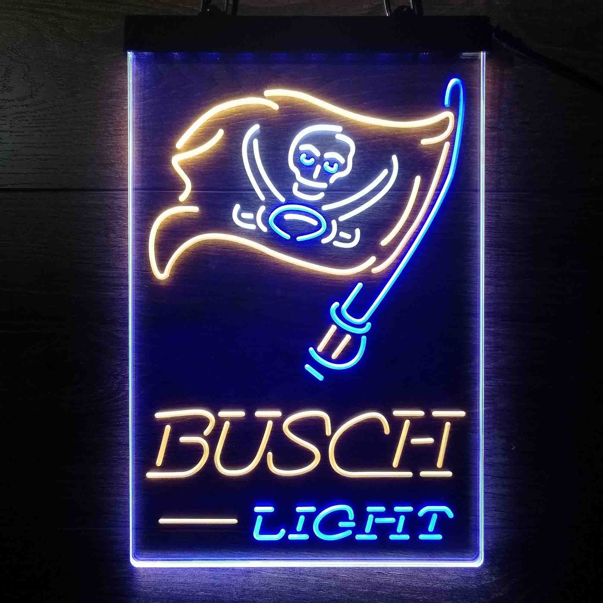 Tampa Bay Buccaneers Busch Neon LED Sign 3 Colors - Image 6