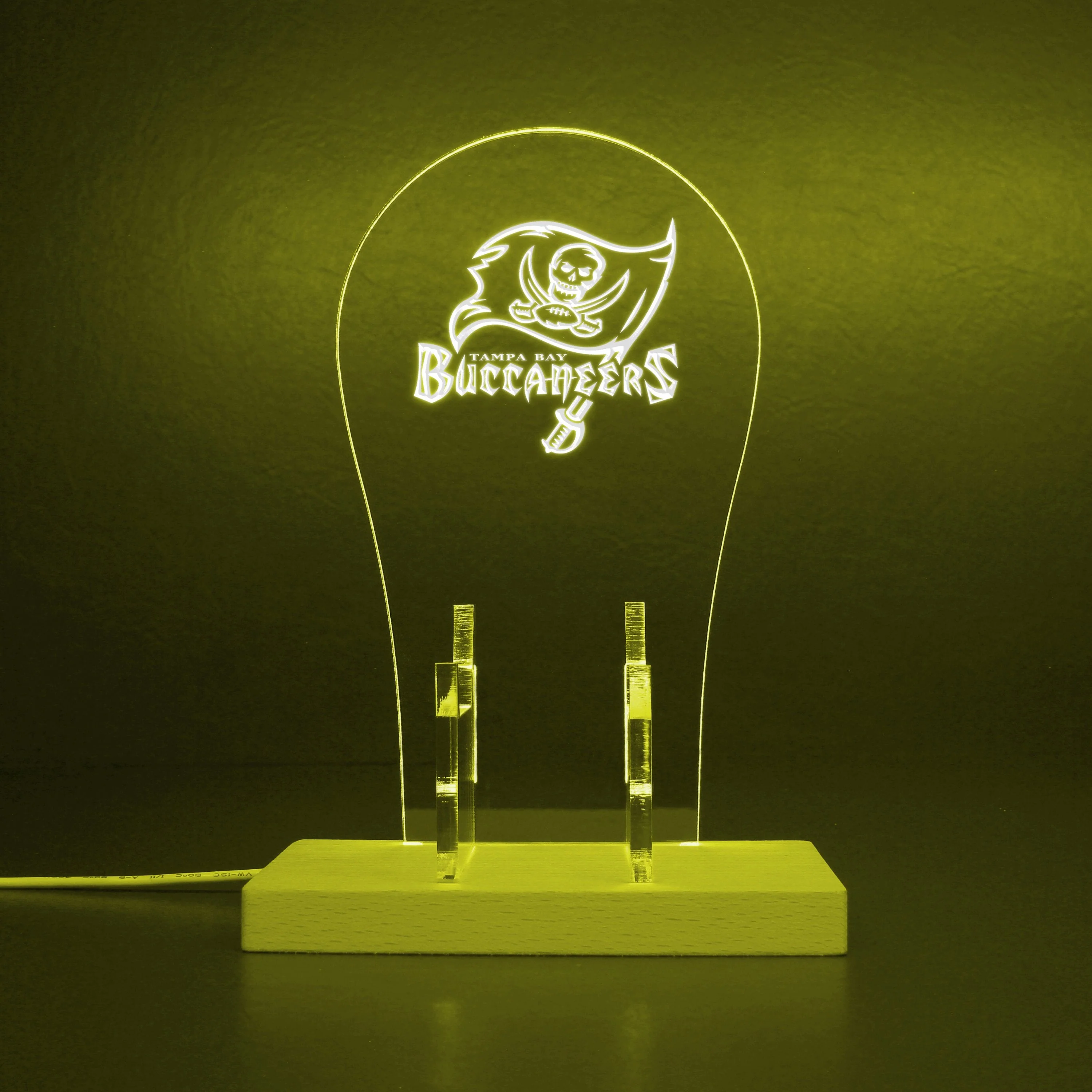 Tampa Bay Buccaneers LED Gaming Headset Controller Stand - Image 5