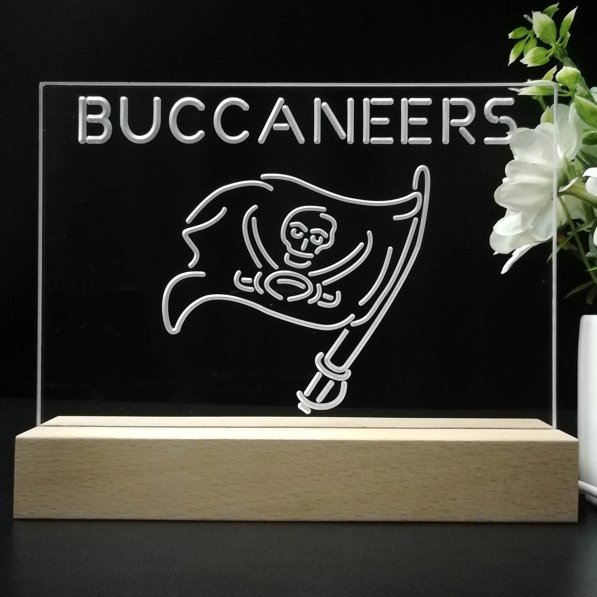 Tampa Bay Buccaneers  Neon Sign Pub Bar Lamp - Image 8