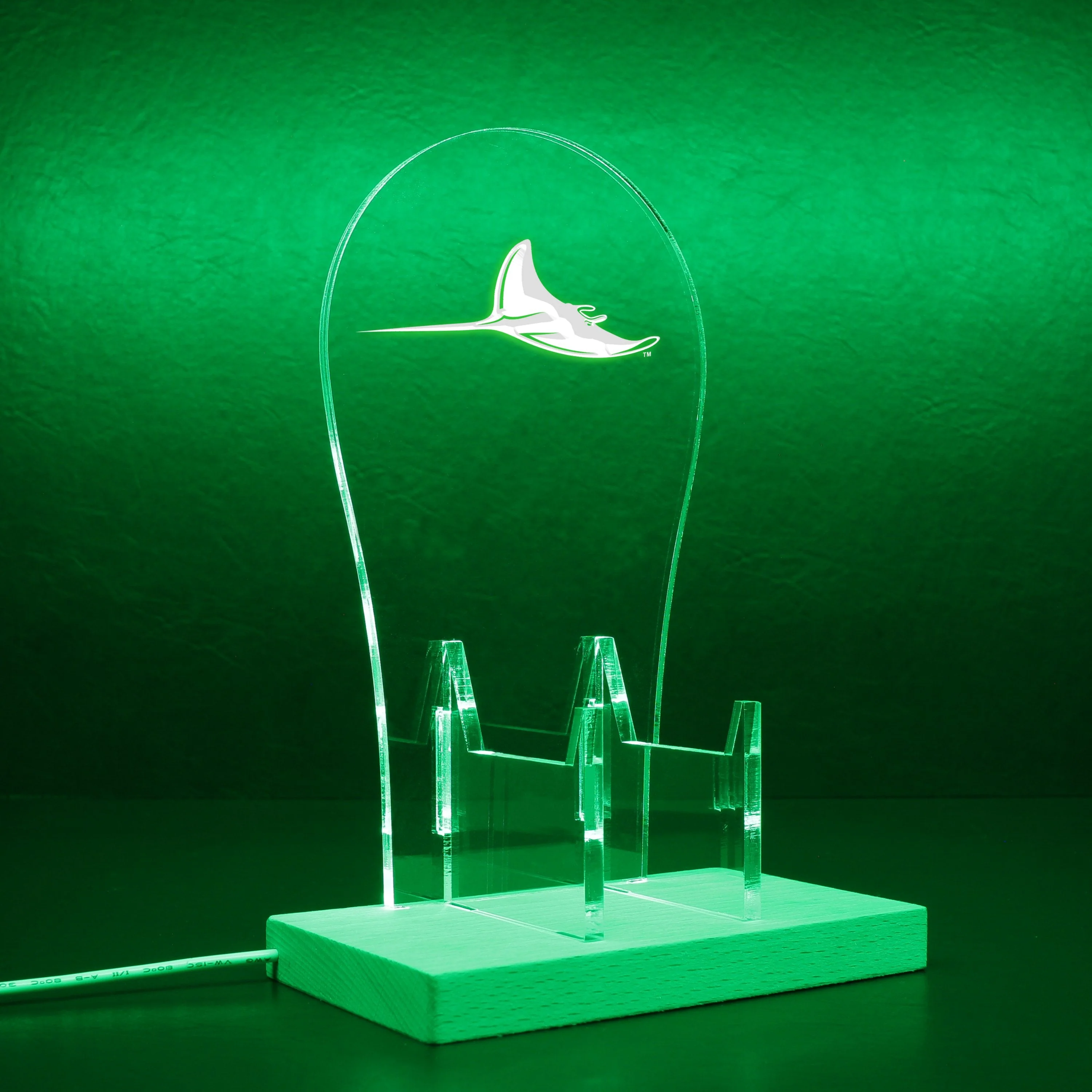 Tampa Bay Rays LED Gaming Headset Controller Stand - Image 8