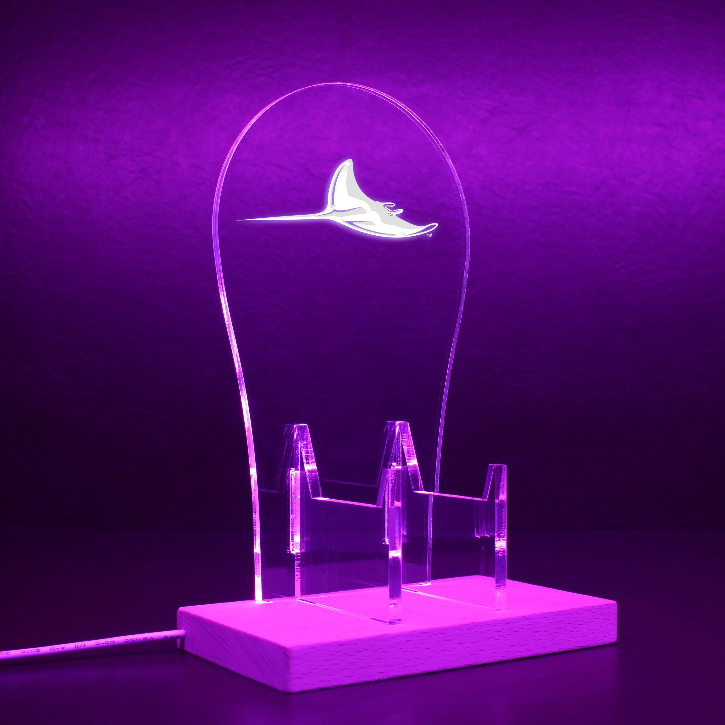 Tampa Bay Rays LED Gaming Headset Controller Stand - Image 9