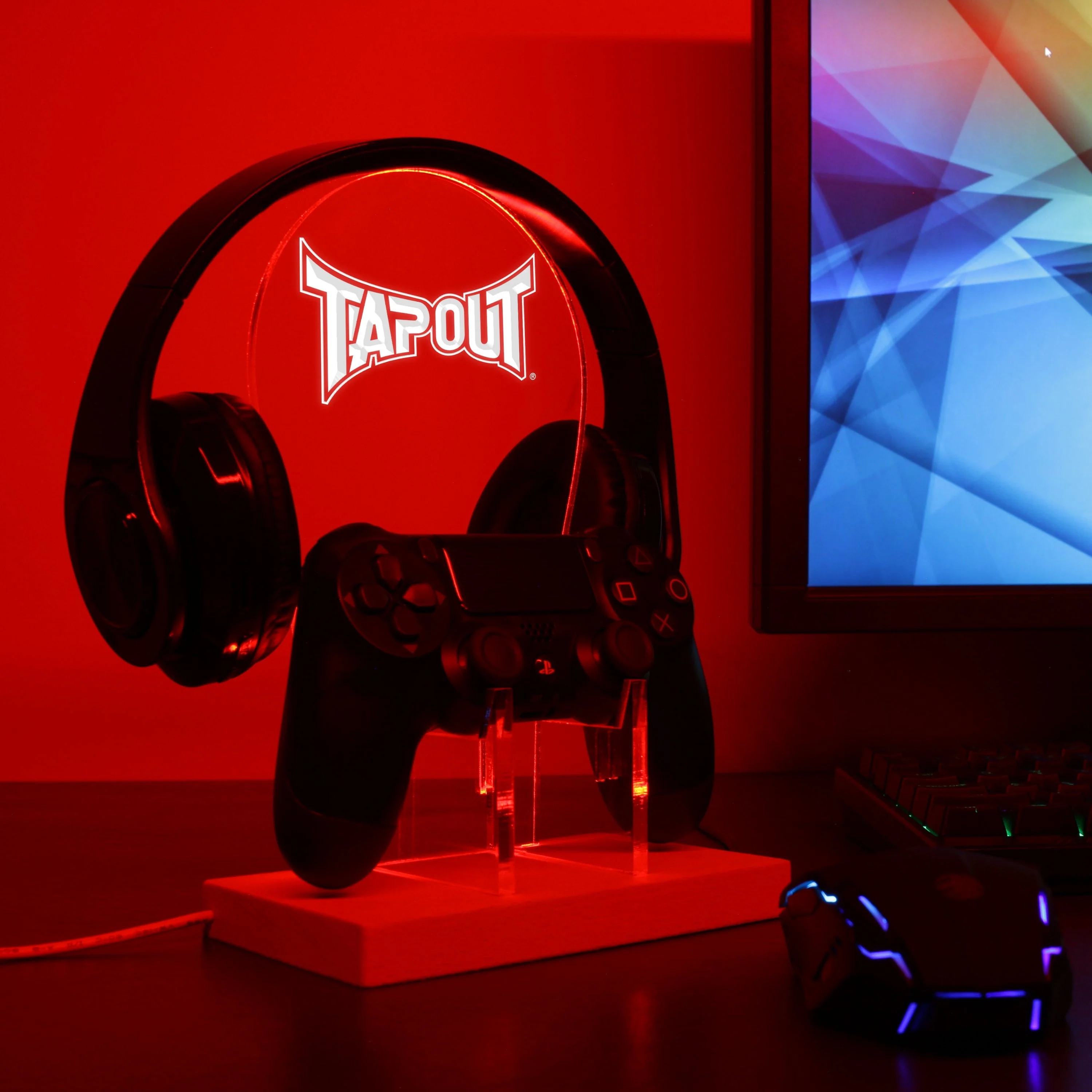 Tapout LED Gaming Headset Controller Stand - Image 4
