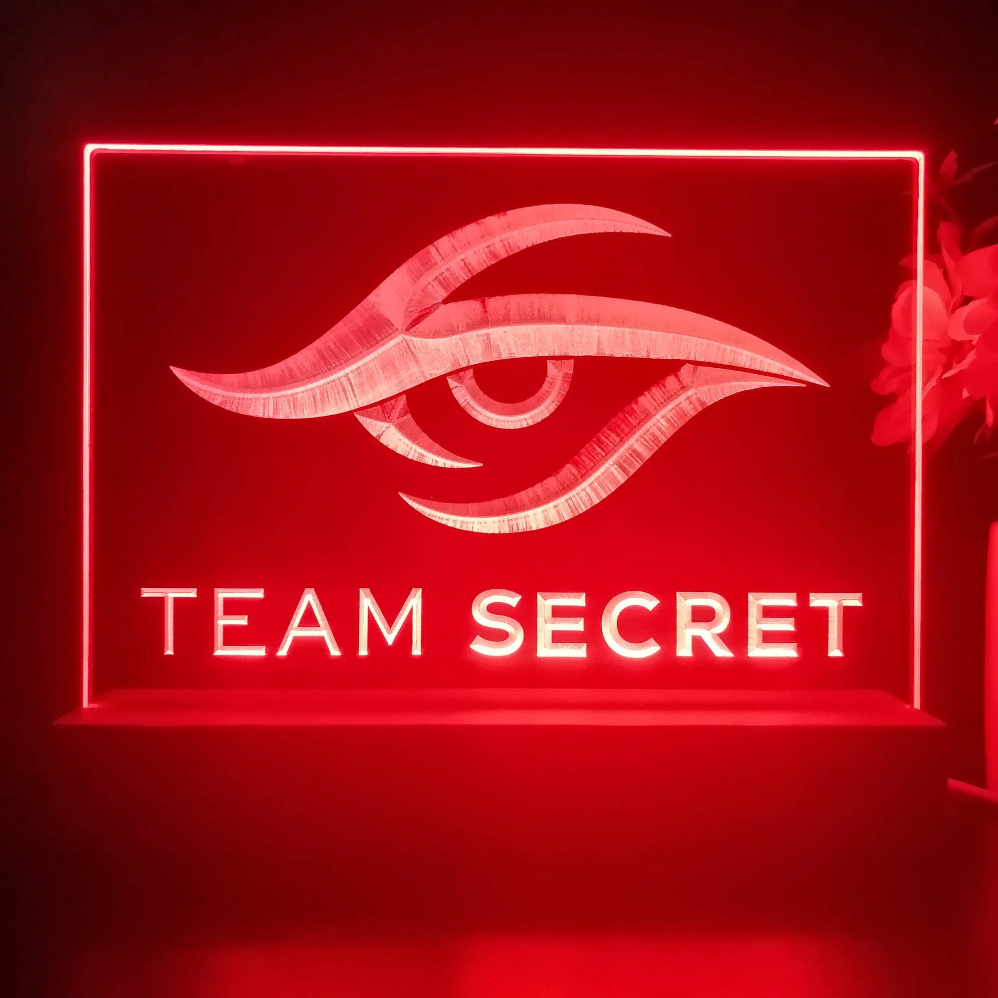 Team Secret 3D Illusion Night Light Desk Lamp - Image 4