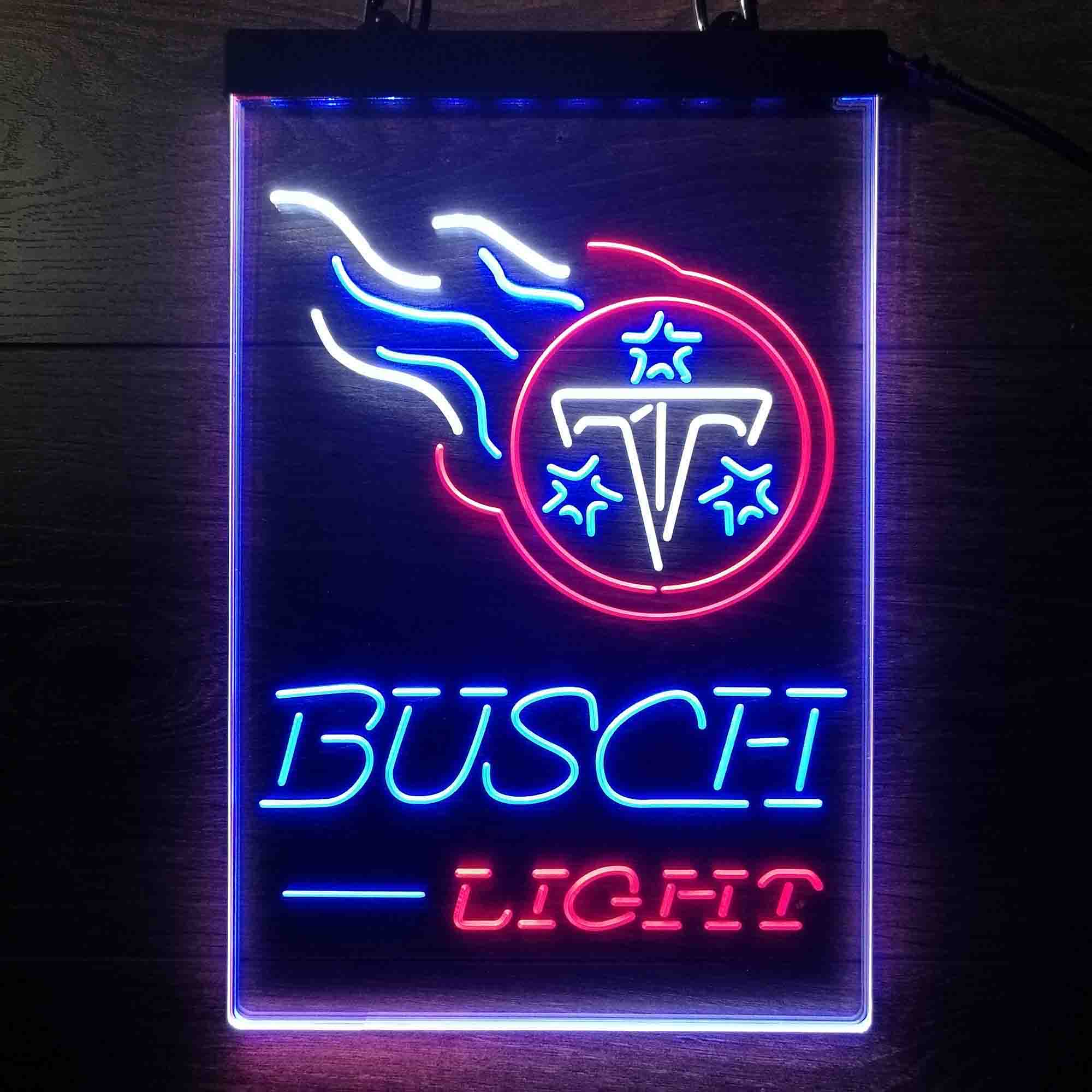 Tennessee Titans Busch Neon LED Sign 3 Colors - Image 10