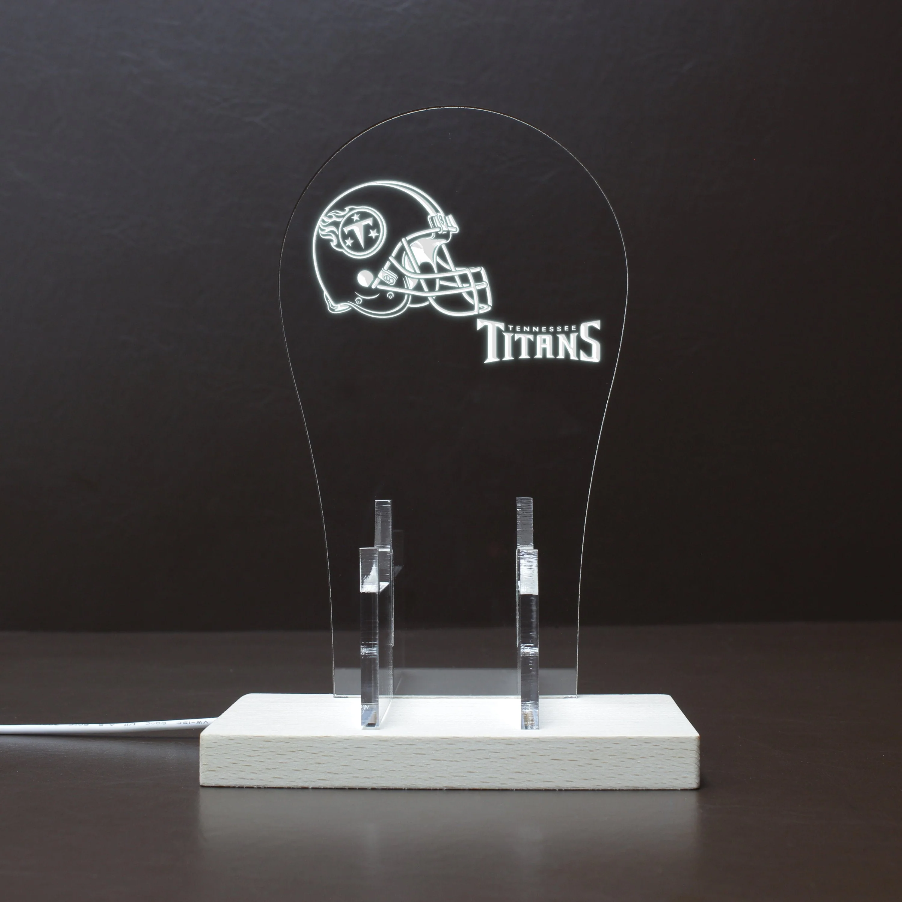 Tennessee Titans Helmet Football LED Gaming Headset Controller Stand - Image 10