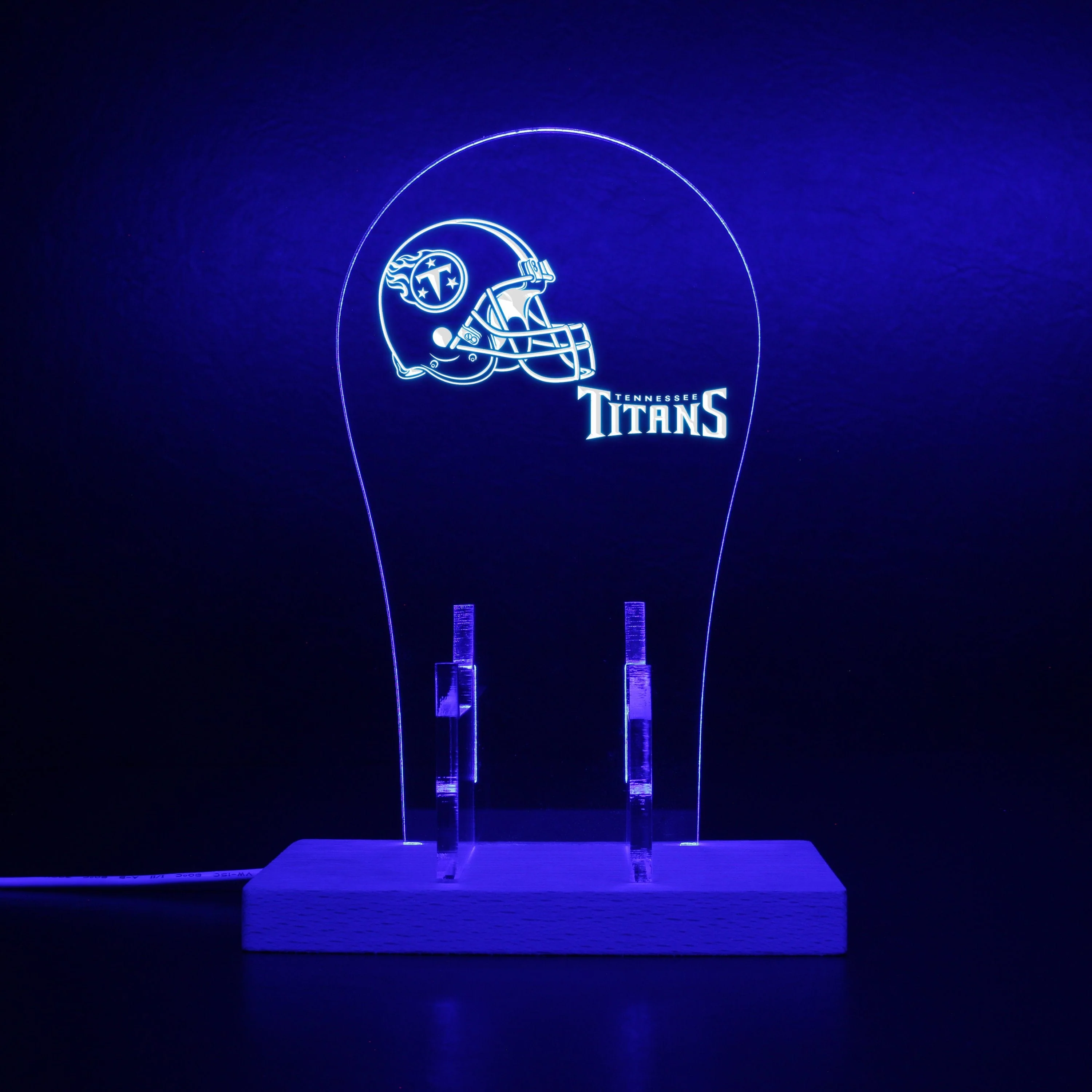 Tennessee Titans Helmet Football LED Gaming Headset Controller Stand - Image 6