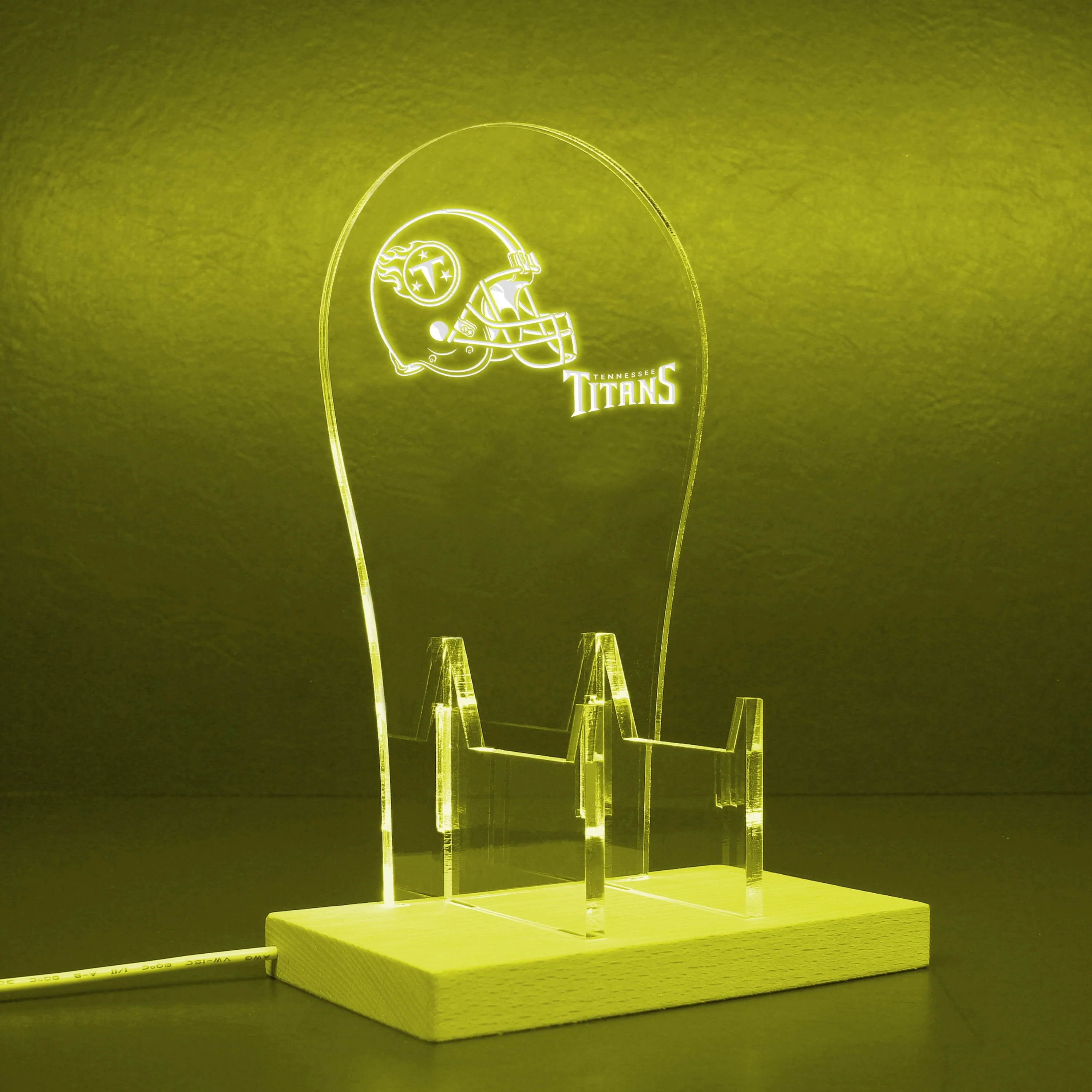 Tennessee Titans Helmet Football LED Gaming Headset Controller Stand - Image 8