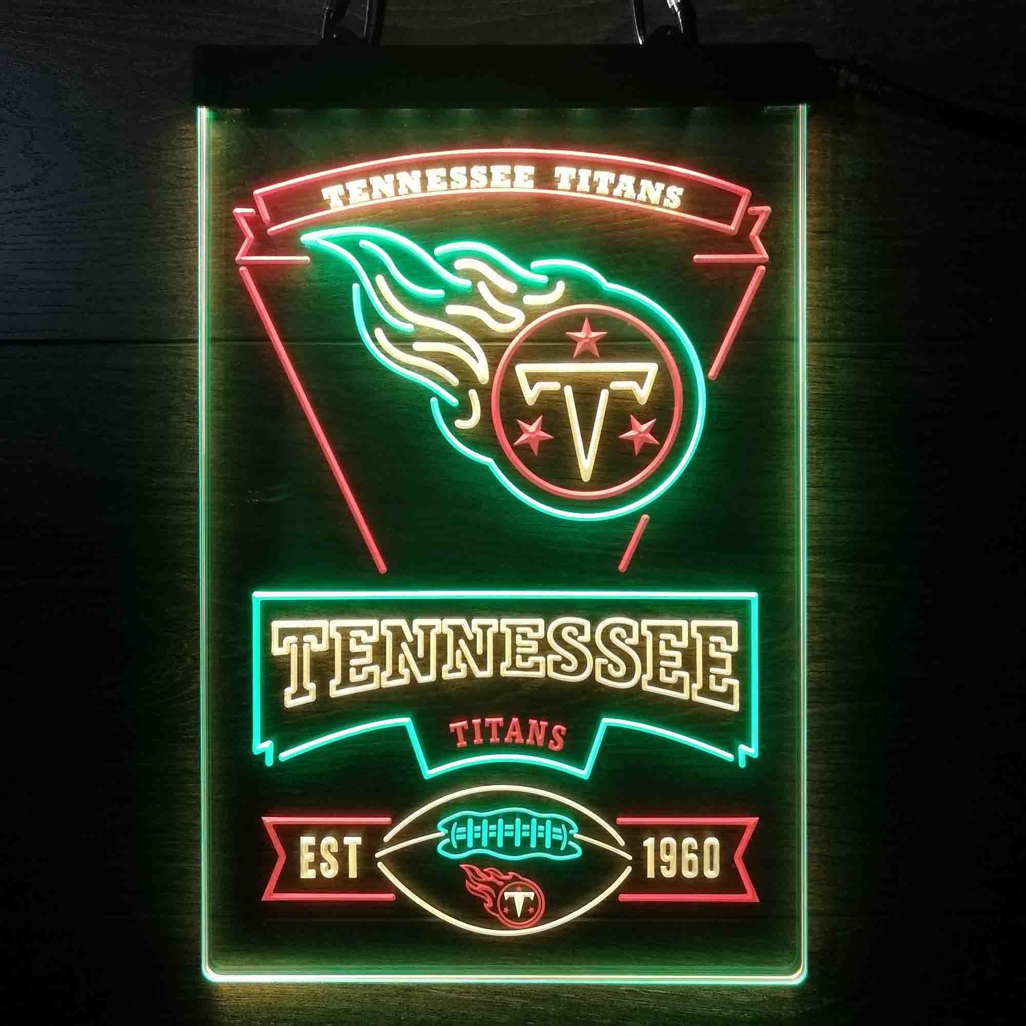 Tennessee Titans Neon LED Sign 3 Colors - Image 7