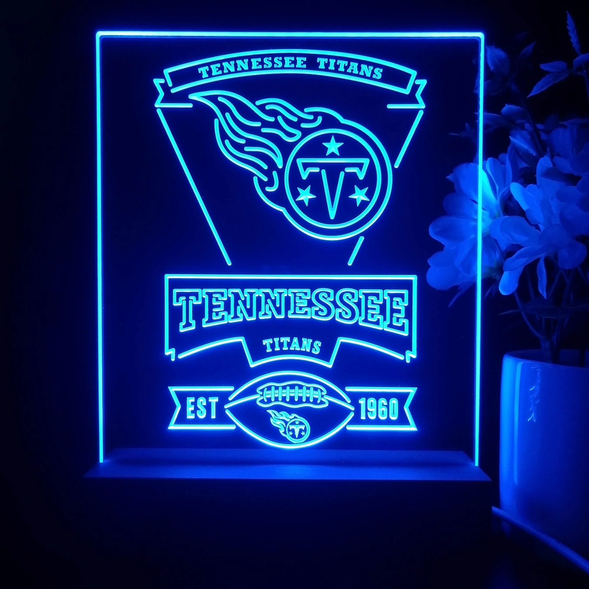 Tennessee Titans Neon Sign Pub Bar Lamp - Image 3