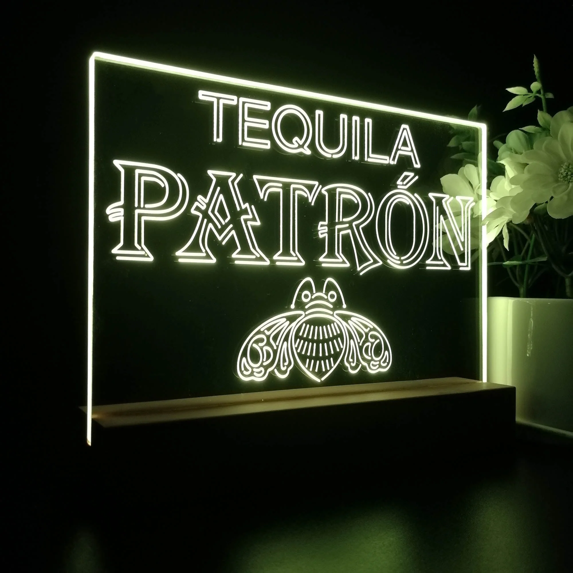 Tequila Patron Wine Neon Sign Pub Bar Lamp - Image 7