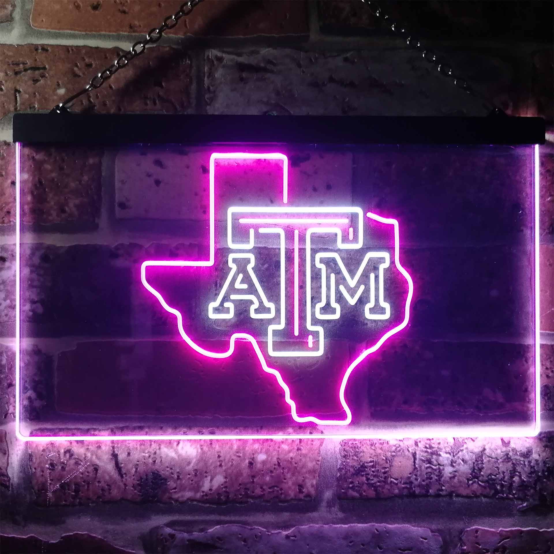 Texas A&M Aggies LED Neon Sign - Image 11