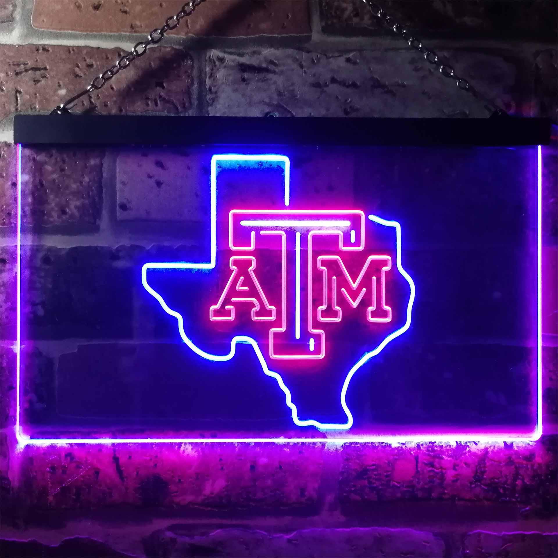 Texas A&M Aggies LED Neon Sign - Image 7
