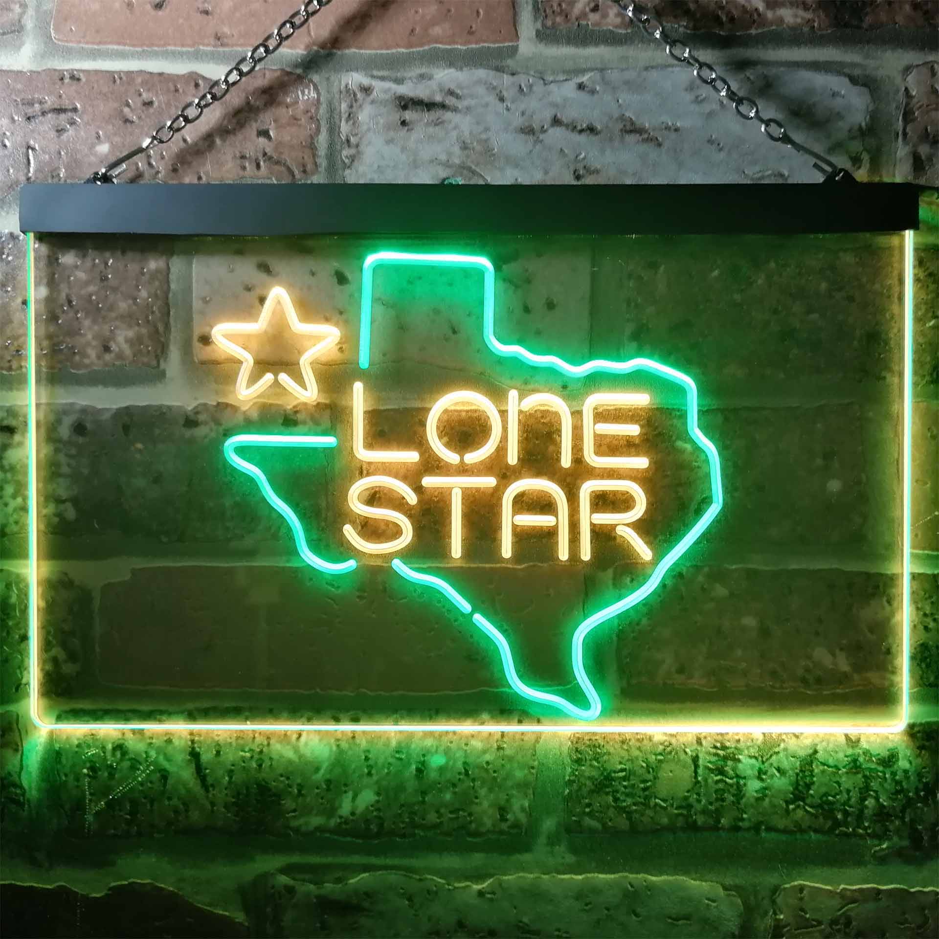 Texas Lone Star Beer Bar Home Bar Neon Light LED Sign - Image 9
