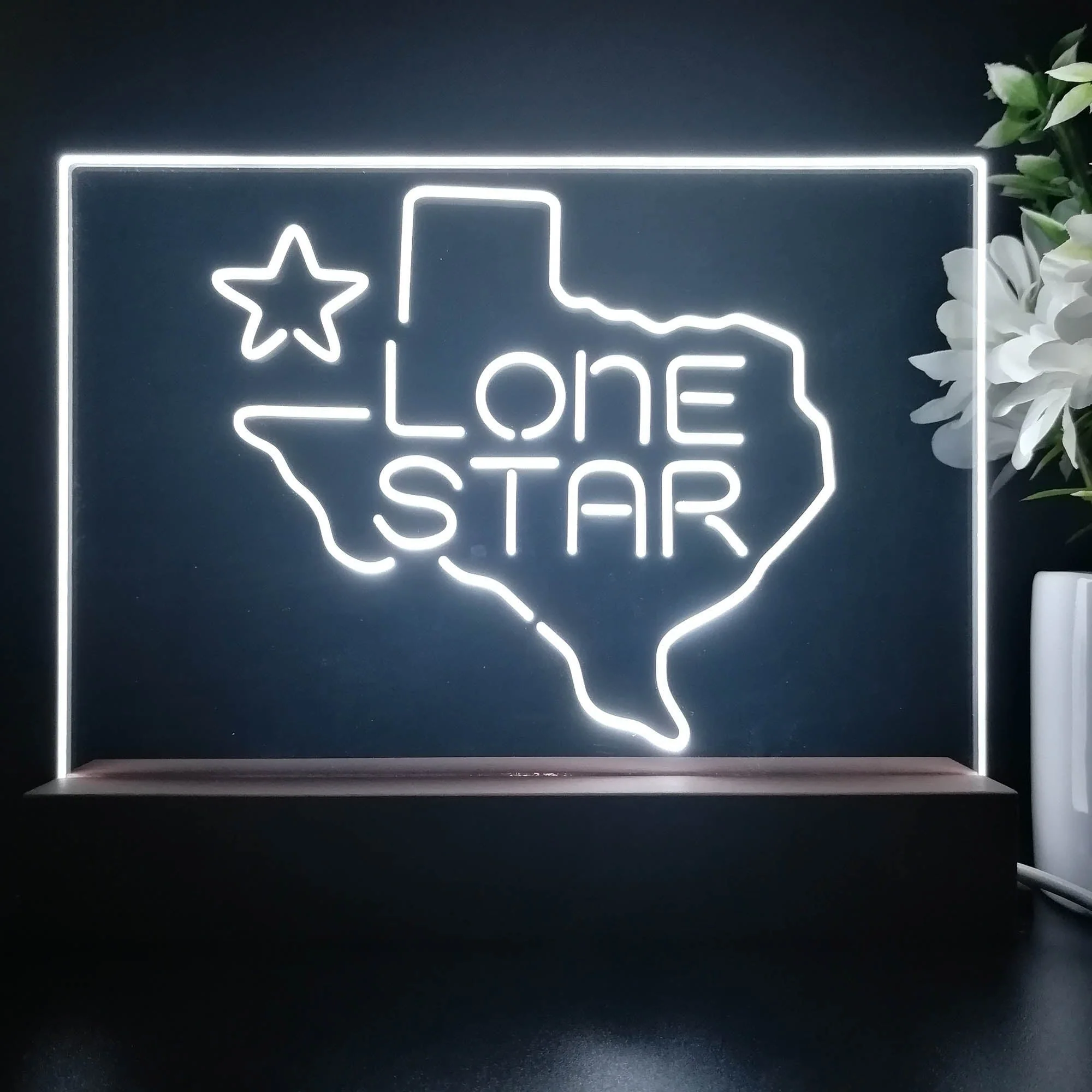Texas Lone Star Beer Bar Neon Sign Pub Bar Lamp - Image 2