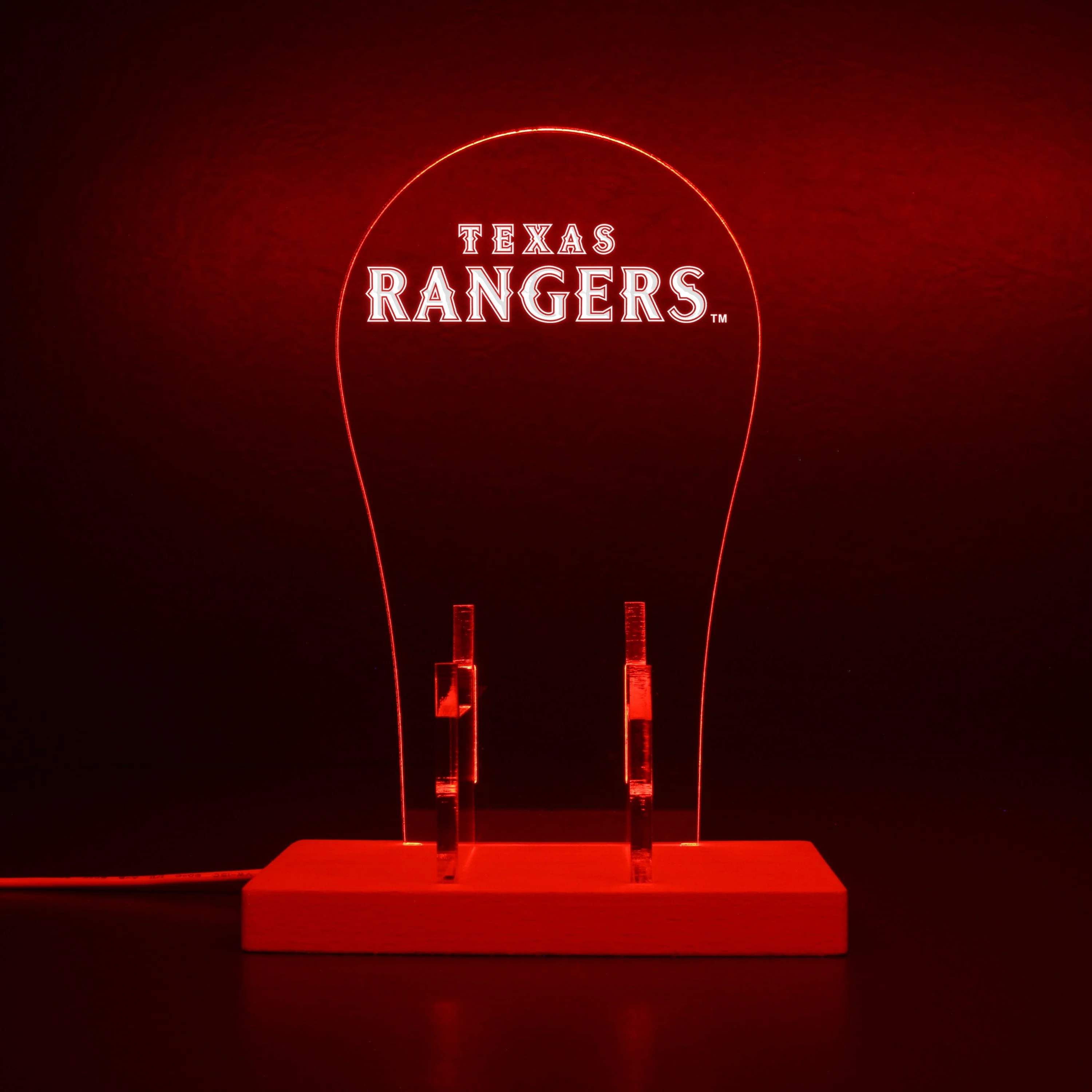 Texas Rangers LED Gaming Headset Controller Stand - Image 7