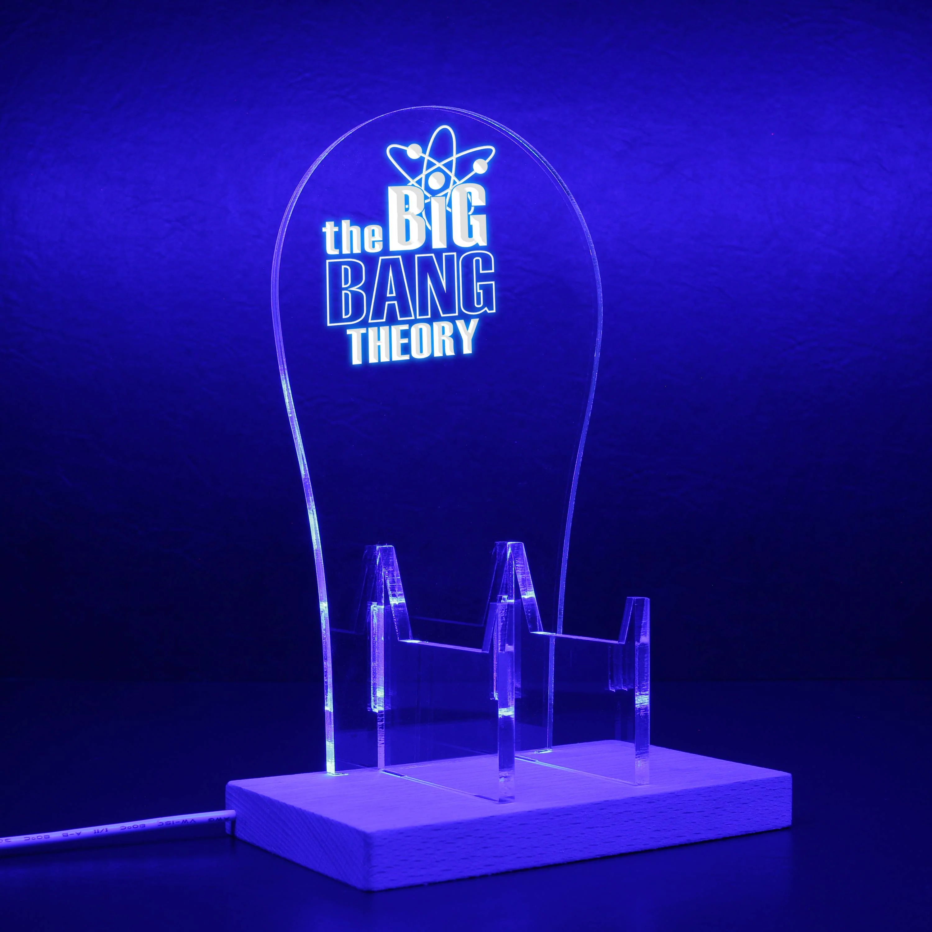 The Big Bang Theory Comedy RGB LED Gaming Headset Controller Stand - Image 2