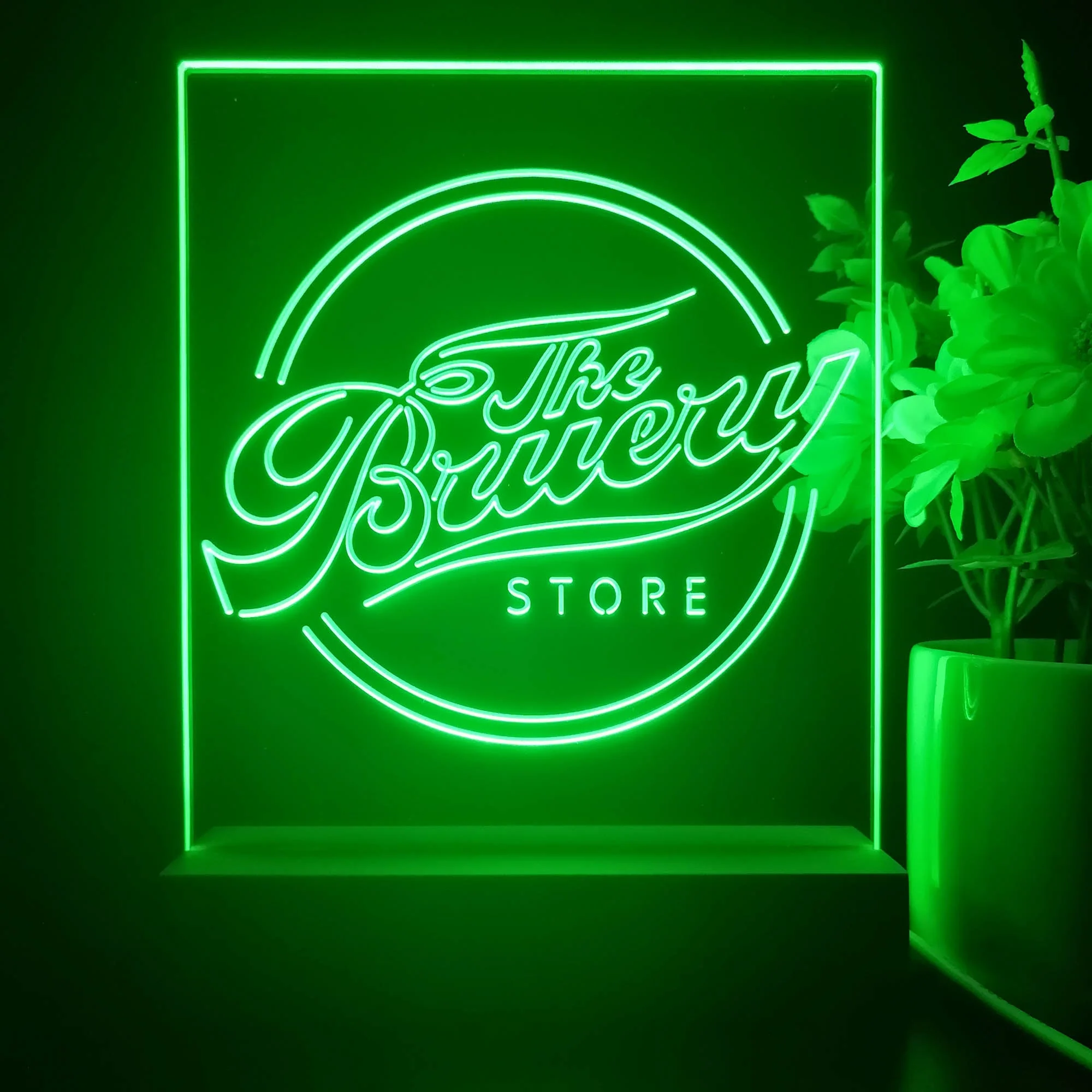 The Bruery Store D.C. Beer 3D Illusion Night Light Desk Lamp - Image 3