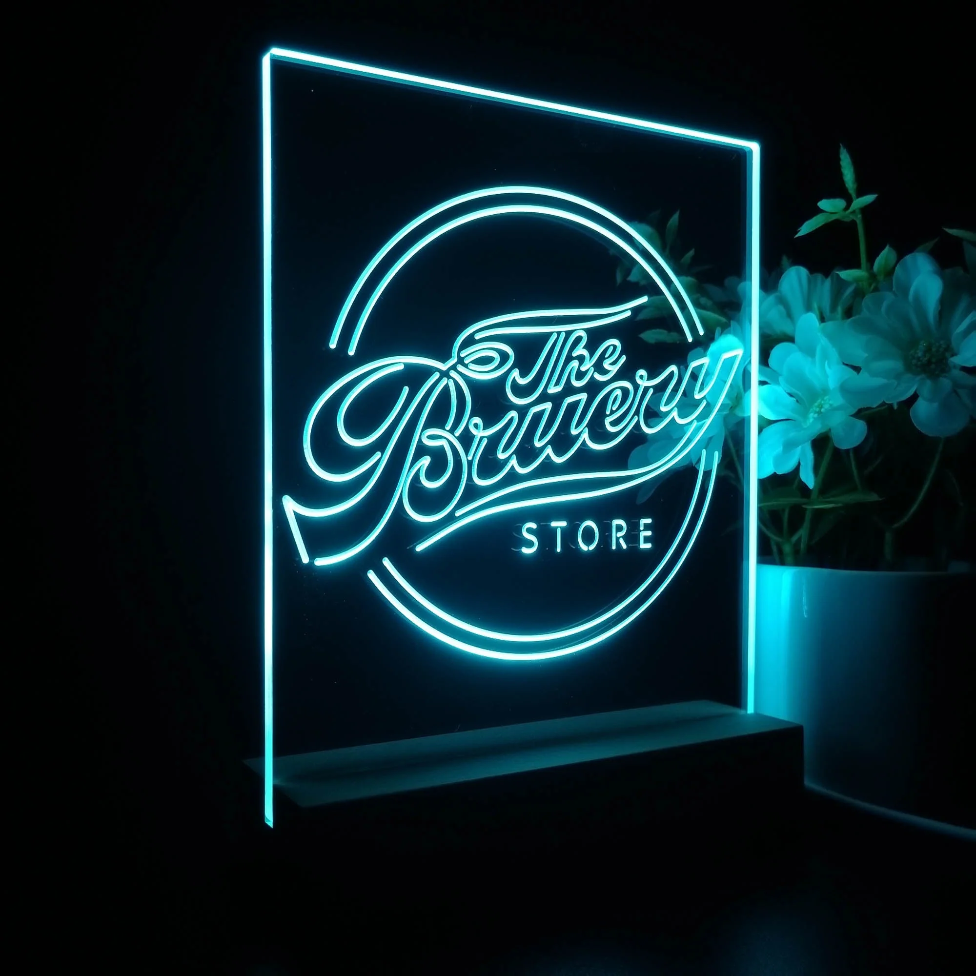 The Bruery Store D.C. Beer 3D Illusion Night Light Desk Lamp - Image 7
