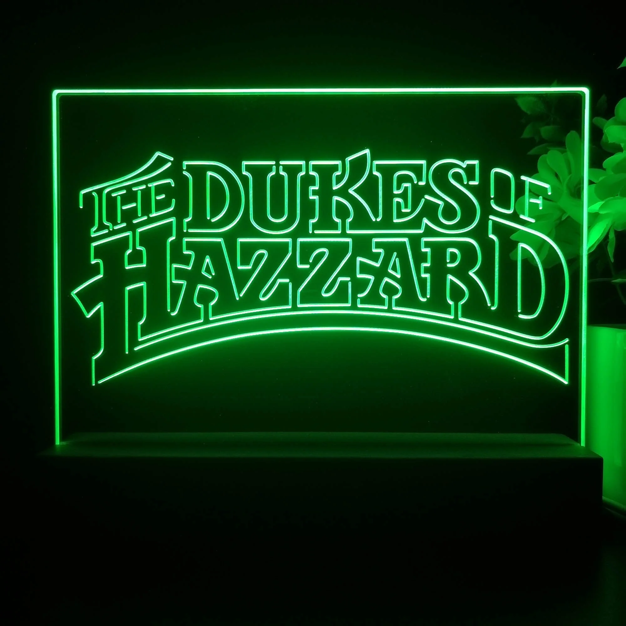 The Dukes of Hazzard 3D Illusion Night Light Desk Lamp