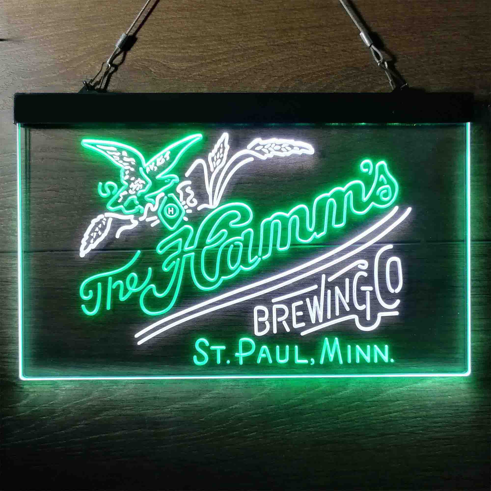 The Hamm's Brewing Company Home Bar Neon Light LED Sign - Image 3