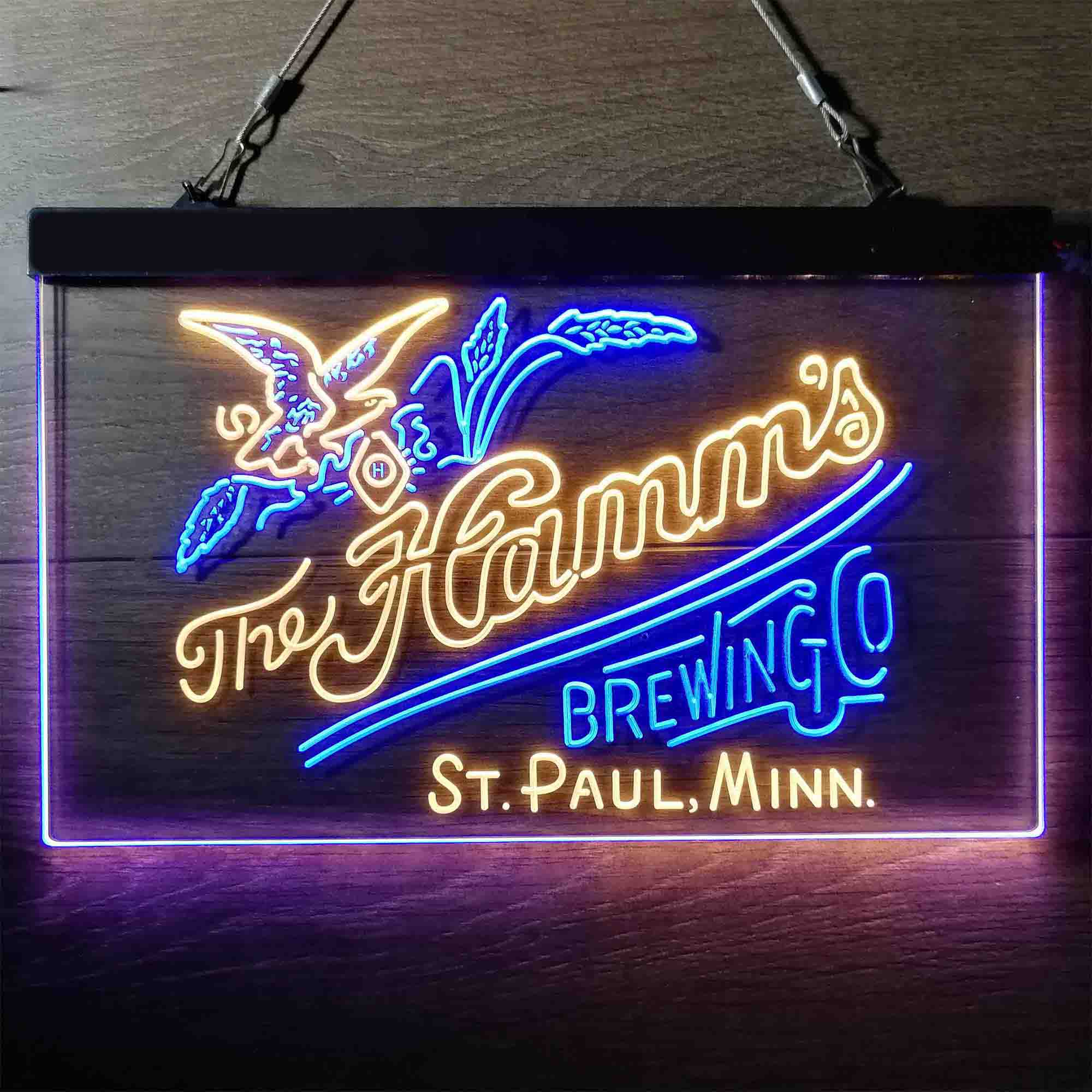 The Hamm's Brewing Company Home Bar Neon Light LED Sign - Image 9
