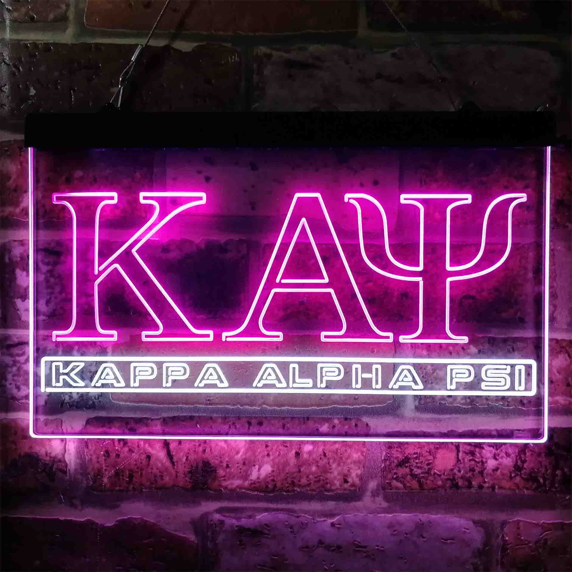 Kappa Alpha Psi Fraternity Greek Letter Organization Neon-Like LED Sign - Image 12
